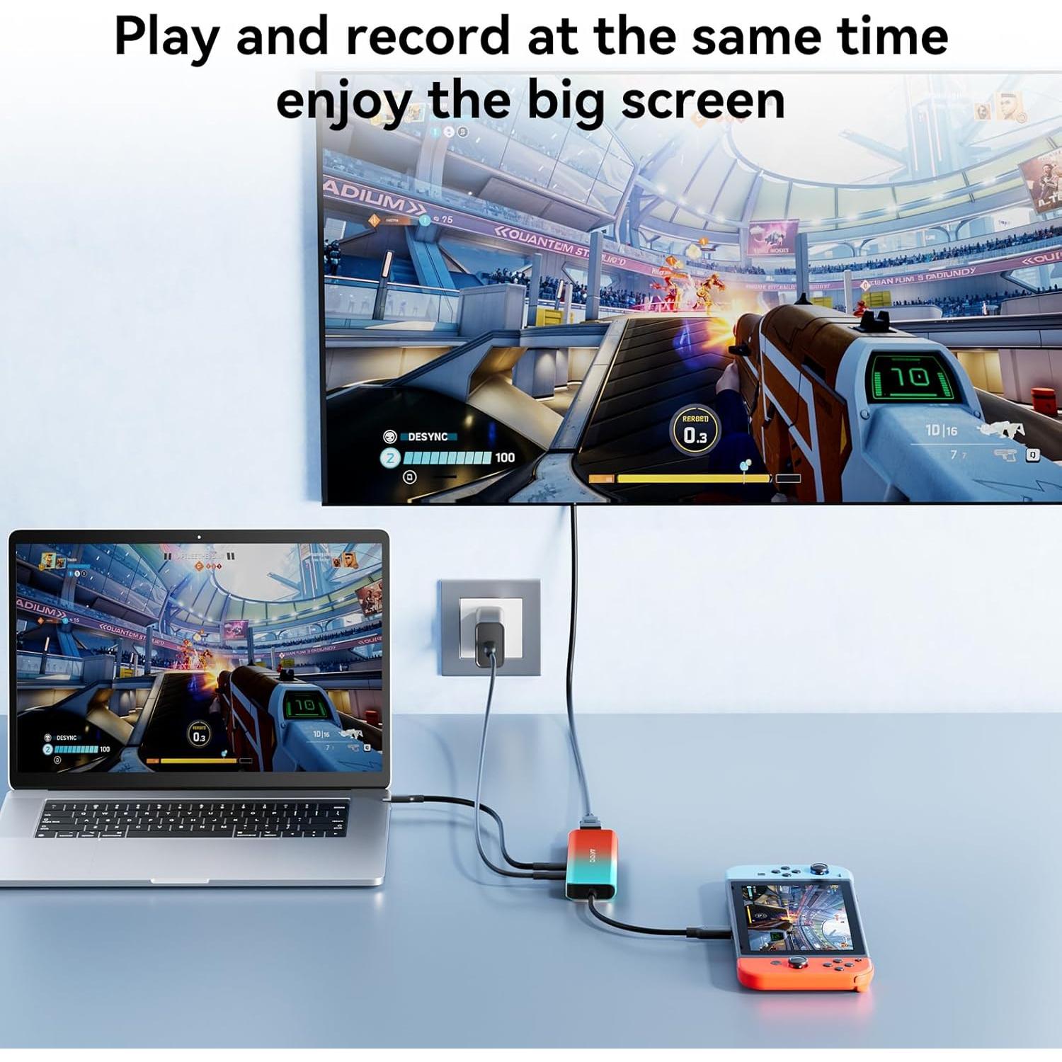 Tarjeta de Captura de Video USB-C ANYOYO V01 1080P 60FPS