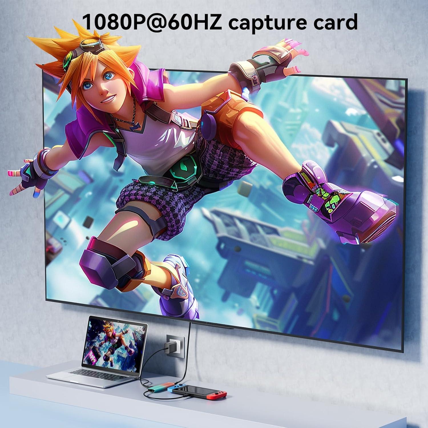 Tarjeta de Captura de Video USB-C ANYOYO V01 1080P 60FPS