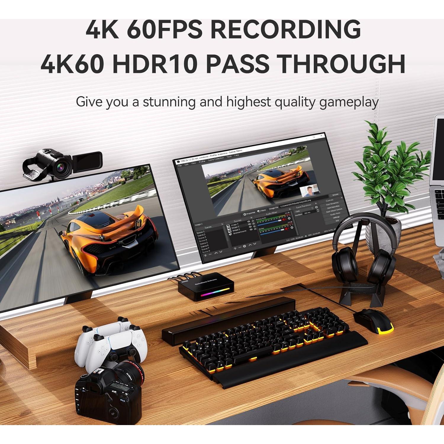 Tarjeta de Captura de Video Ezcap360 HDMI a USB 3.0 4K 60FPS