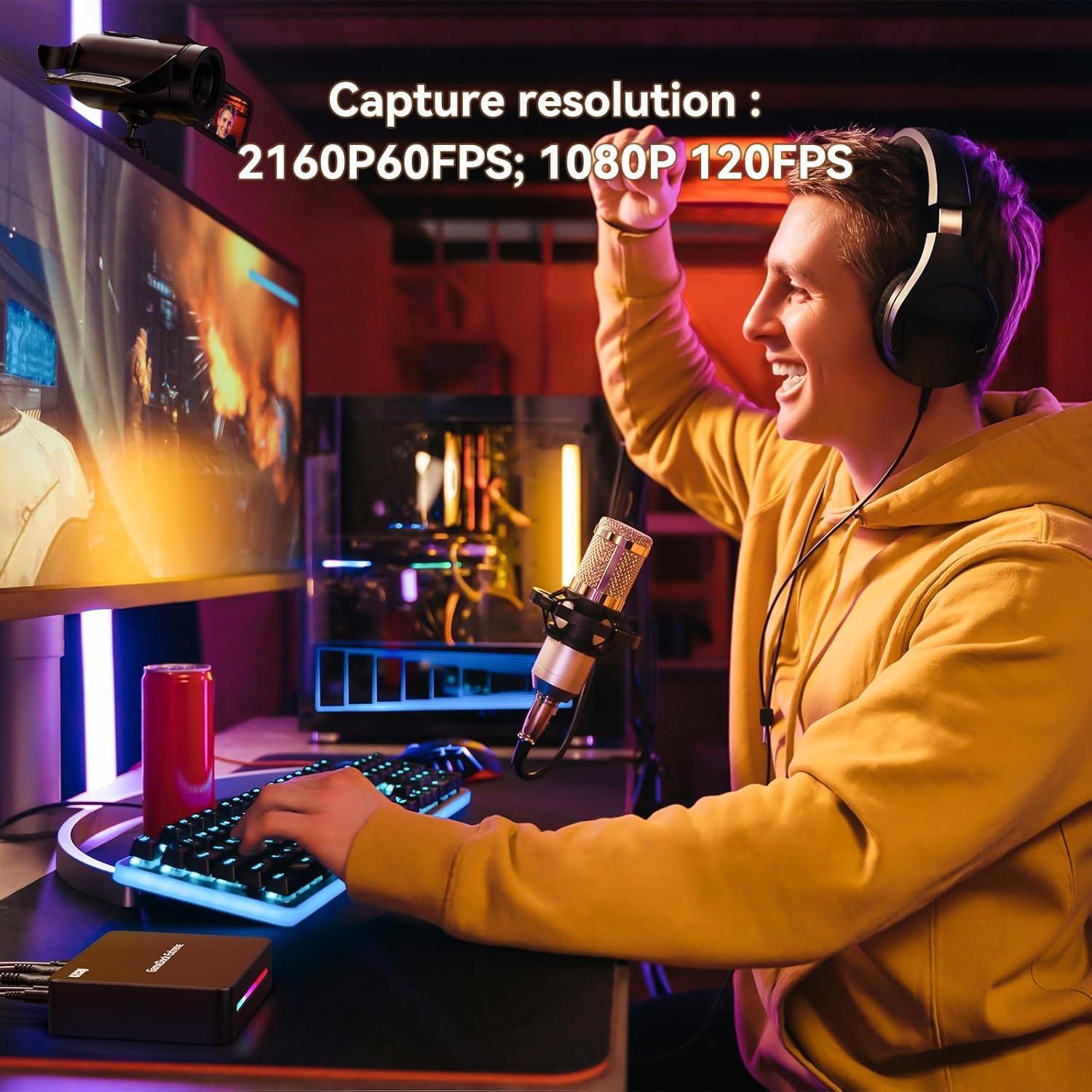 Tarjeta de Captura de Video Ezcap360 HDMI a USB 3.0 4K 60FPS