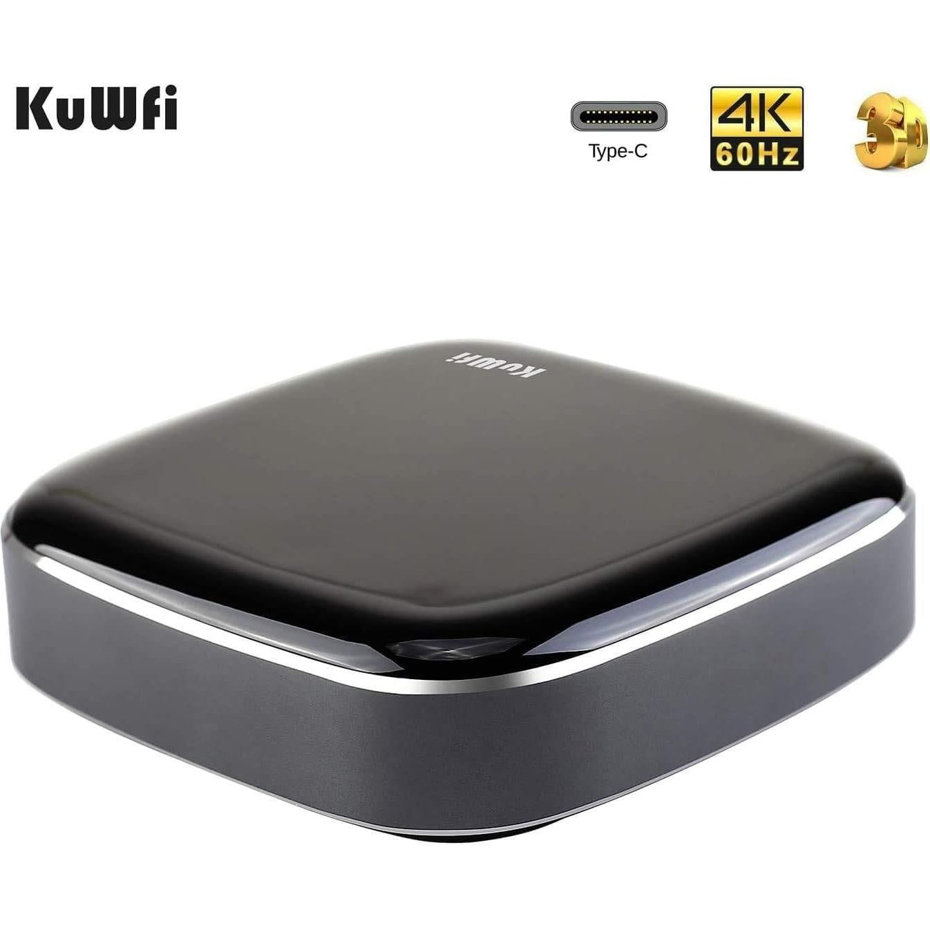 Tarjeta de Captura de Video KuWFi 1080P 60FPS HDMI a USB-C