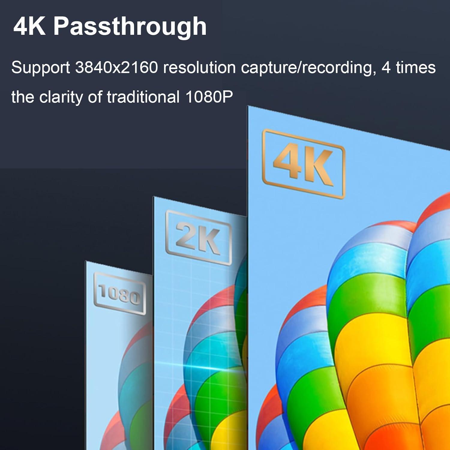 Tarjeta de Captura de Video 4K HDR HeavenBird USB 3.1