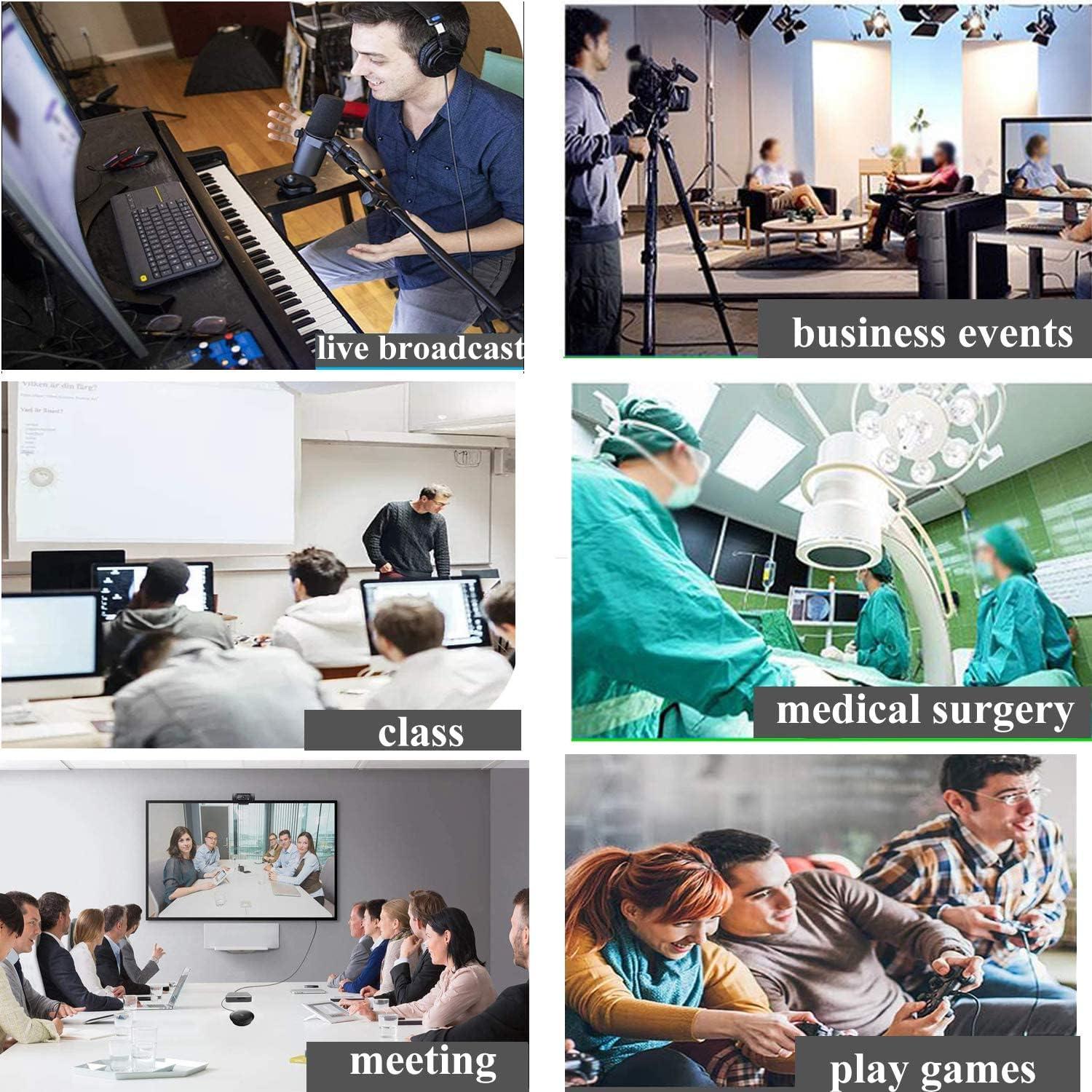 Tarjeta de Captura de Video HDMI 4K USB 2.0 Haxto 1080p