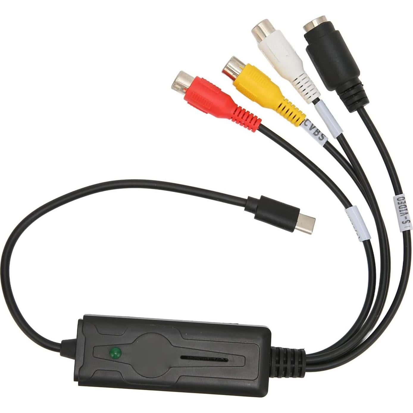 Tarjeta de Captura de Video y Audio USB-C PUSOKEI AV/S NTSC PAL
