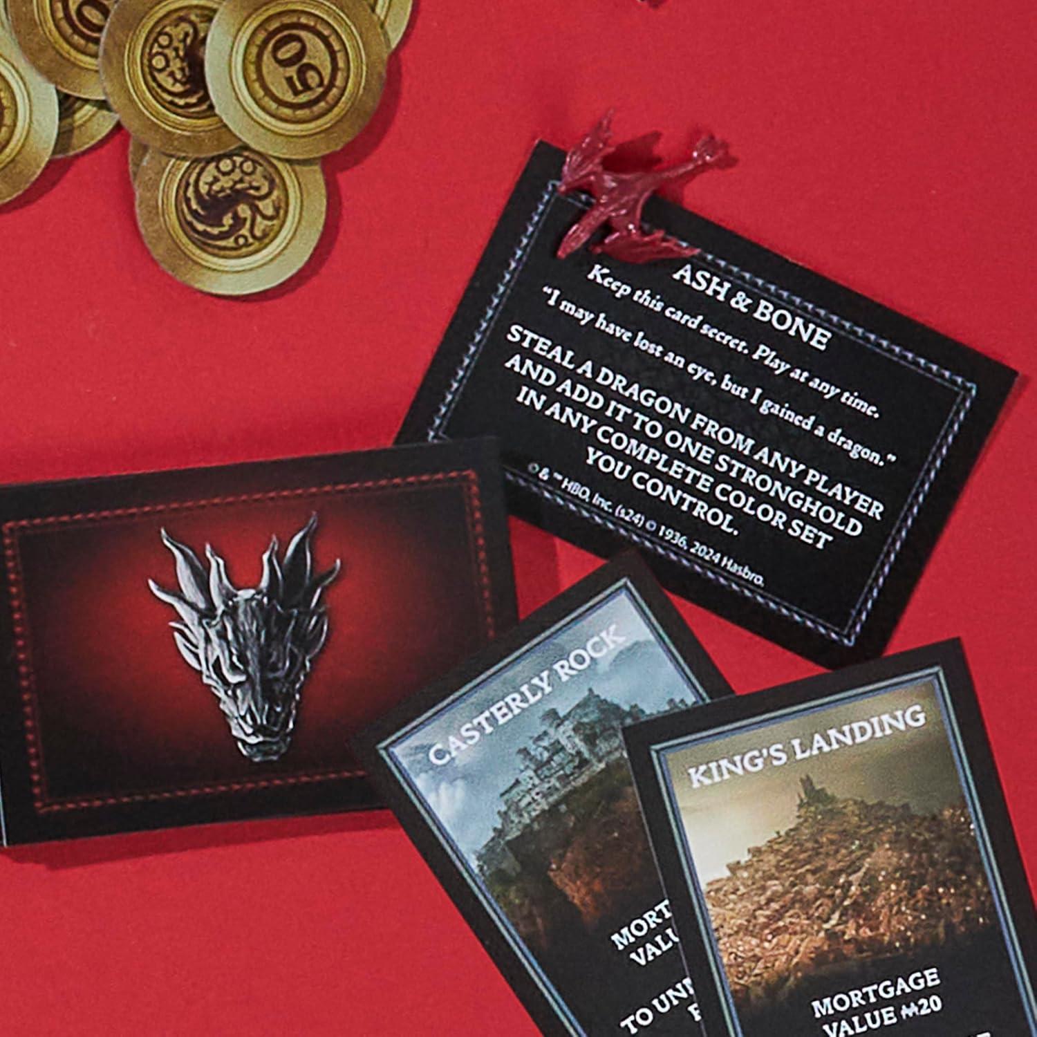 Monopoly Edición Casa del Dragón Hasbro Juego de Mesa