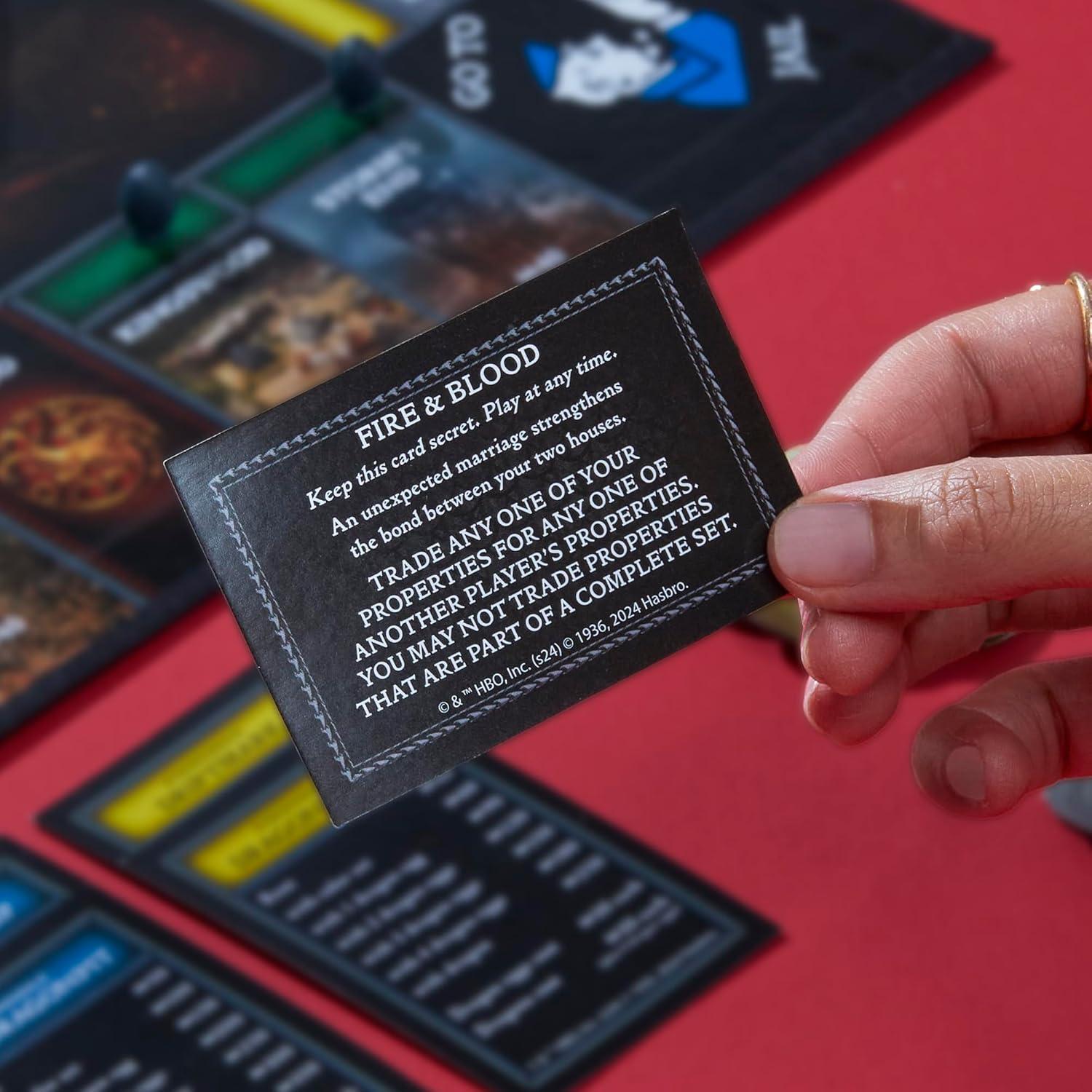 Monopoly Edición Casa del Dragón Hasbro Juego de Mesa