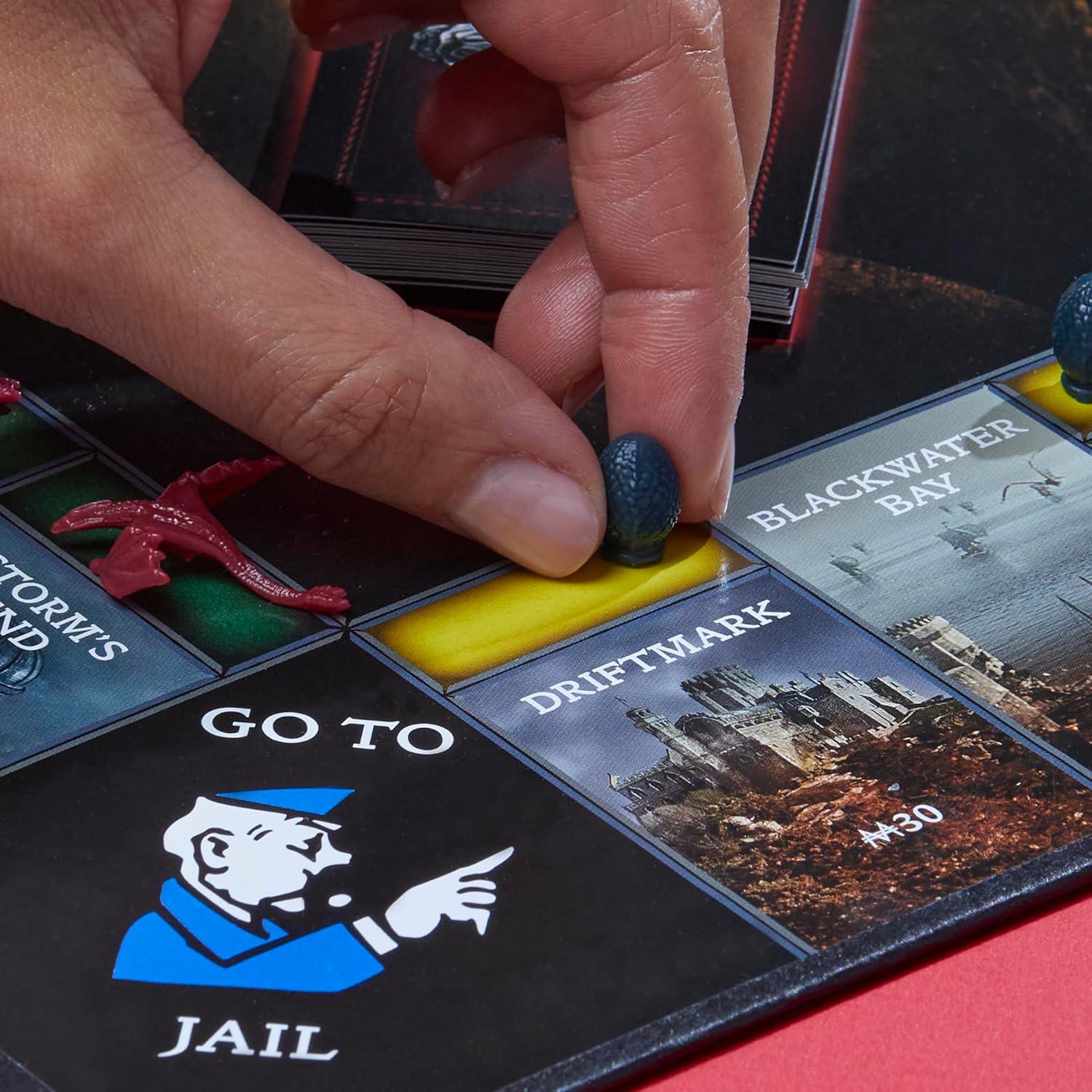 Monopoly Edición Casa del Dragón Hasbro Juego de Mesa