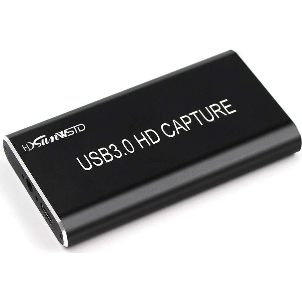 Captura de Video HDMI 1080P HDSUNWSTD USB-C Streaming