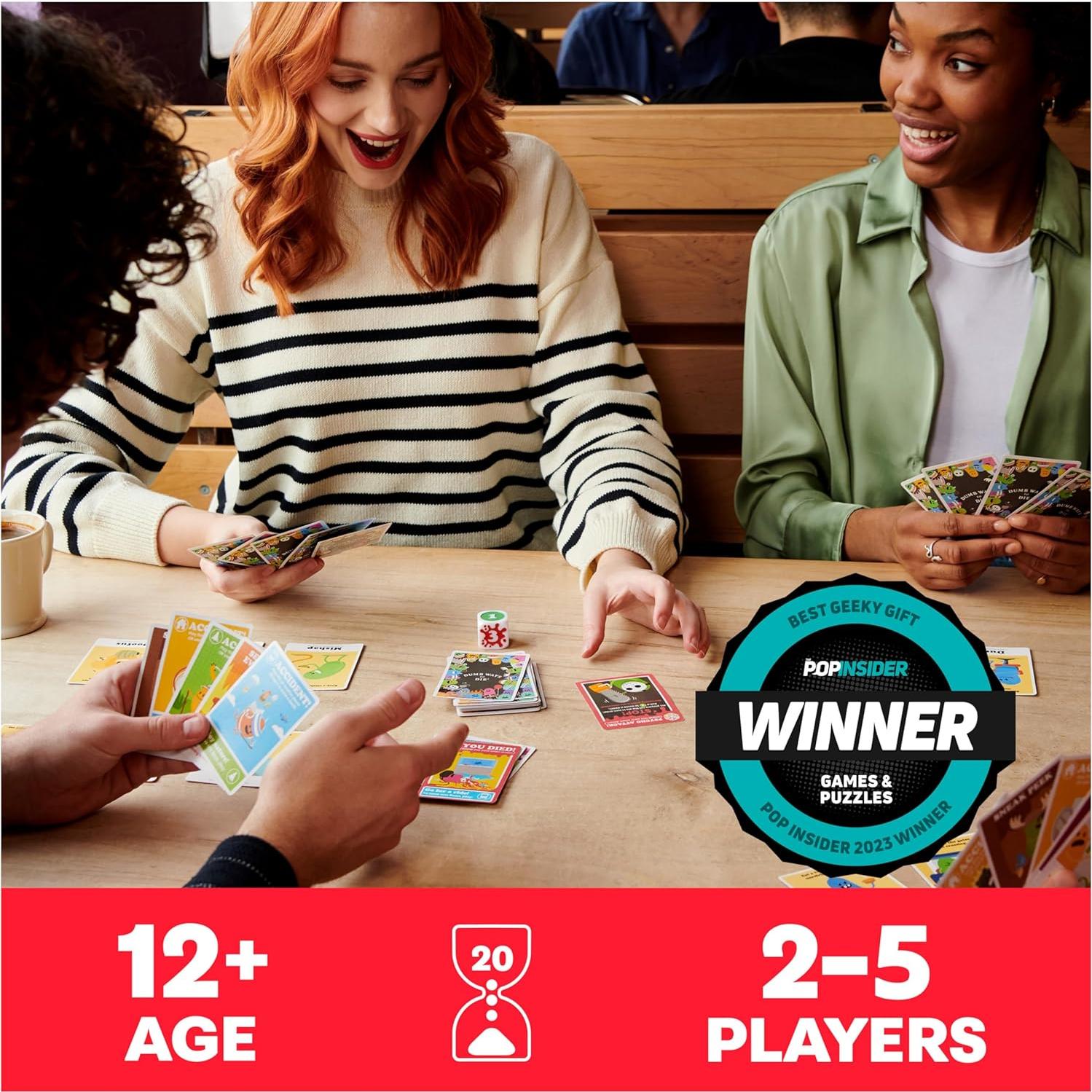 Juego de Cartas Maneras Estúpidas de Morir Spin Master