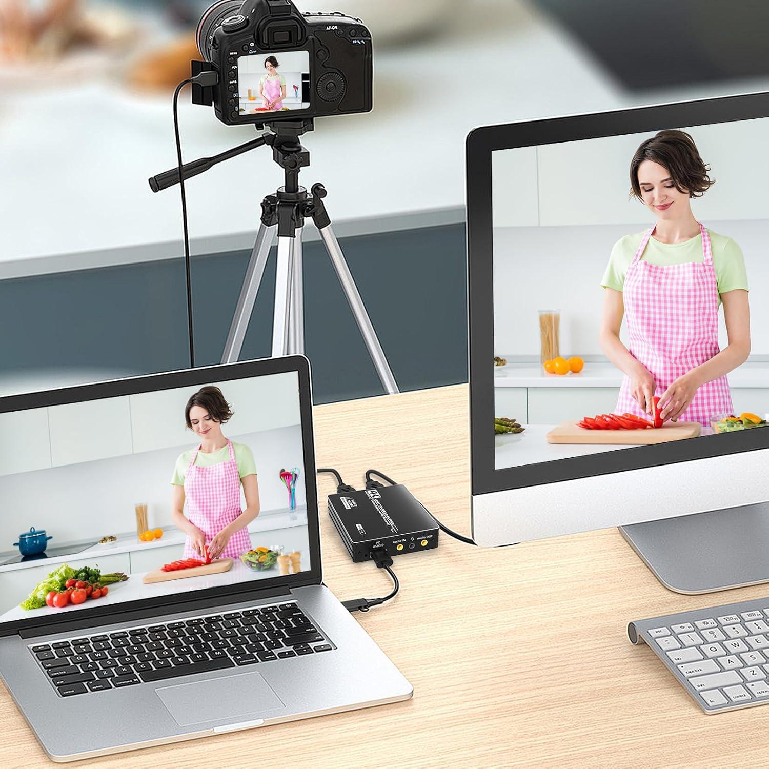 Tarjeta de Captura AMANKA 4K HDMI USB 3.0 para Streaming