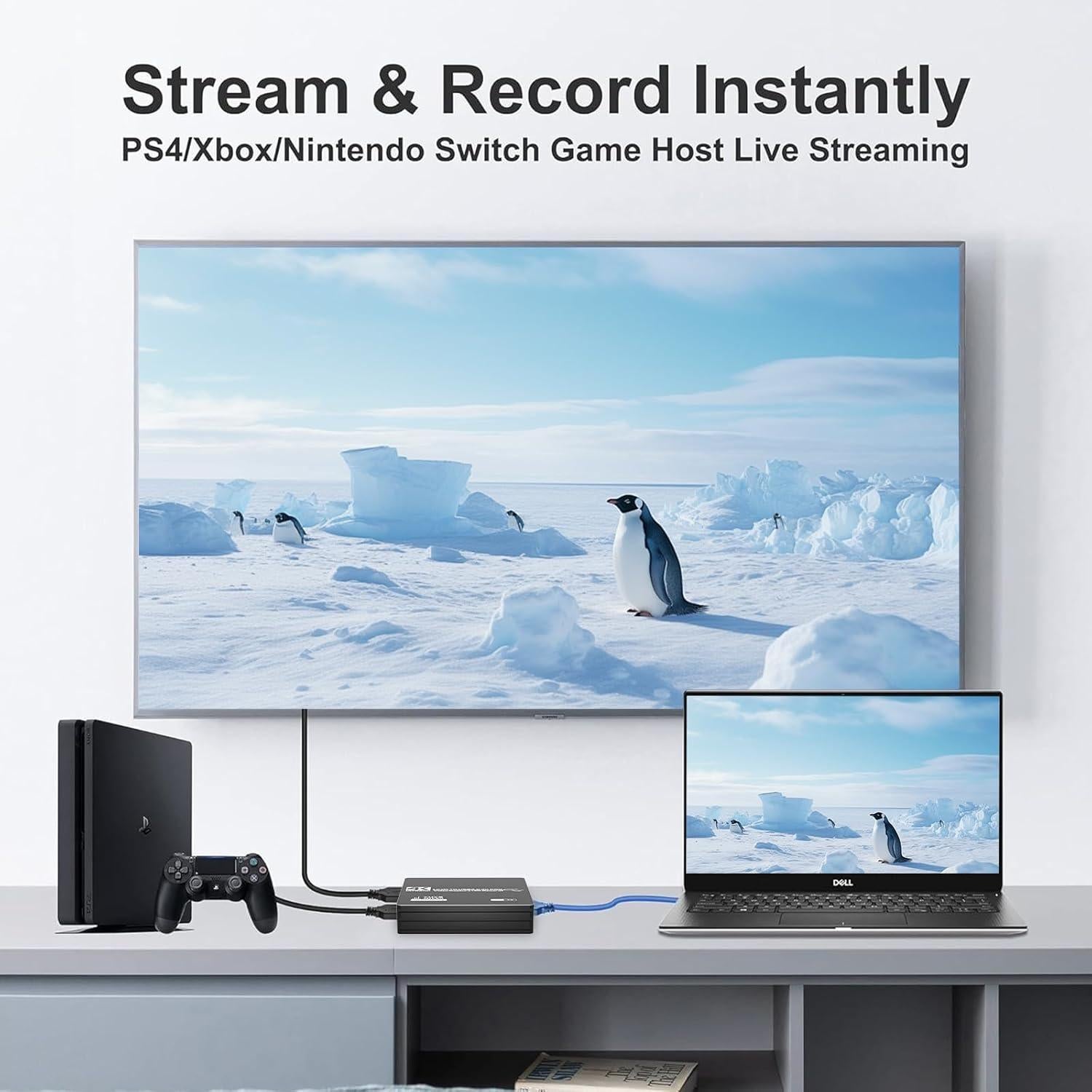 Tarjeta de Captura AMANKA 4K HDMI USB 3.0 para Streaming