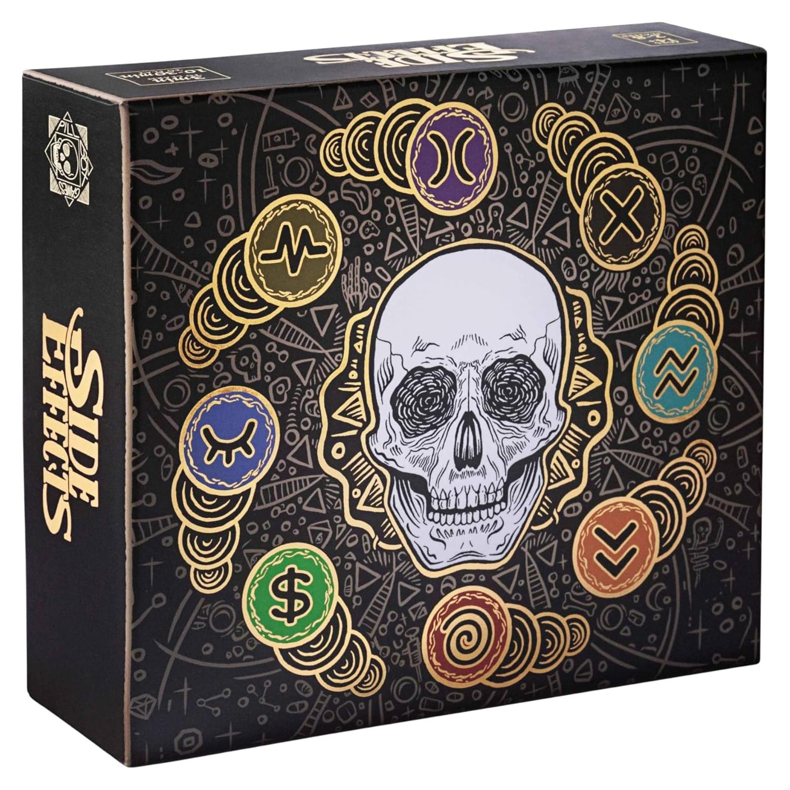 Juego de Cartas Efectos Secundarios Pillbox Games 2-8 Jugadores