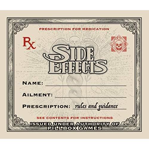 Juego de Cartas Efectos Secundarios Pillbox Games 2-8 Jugadores