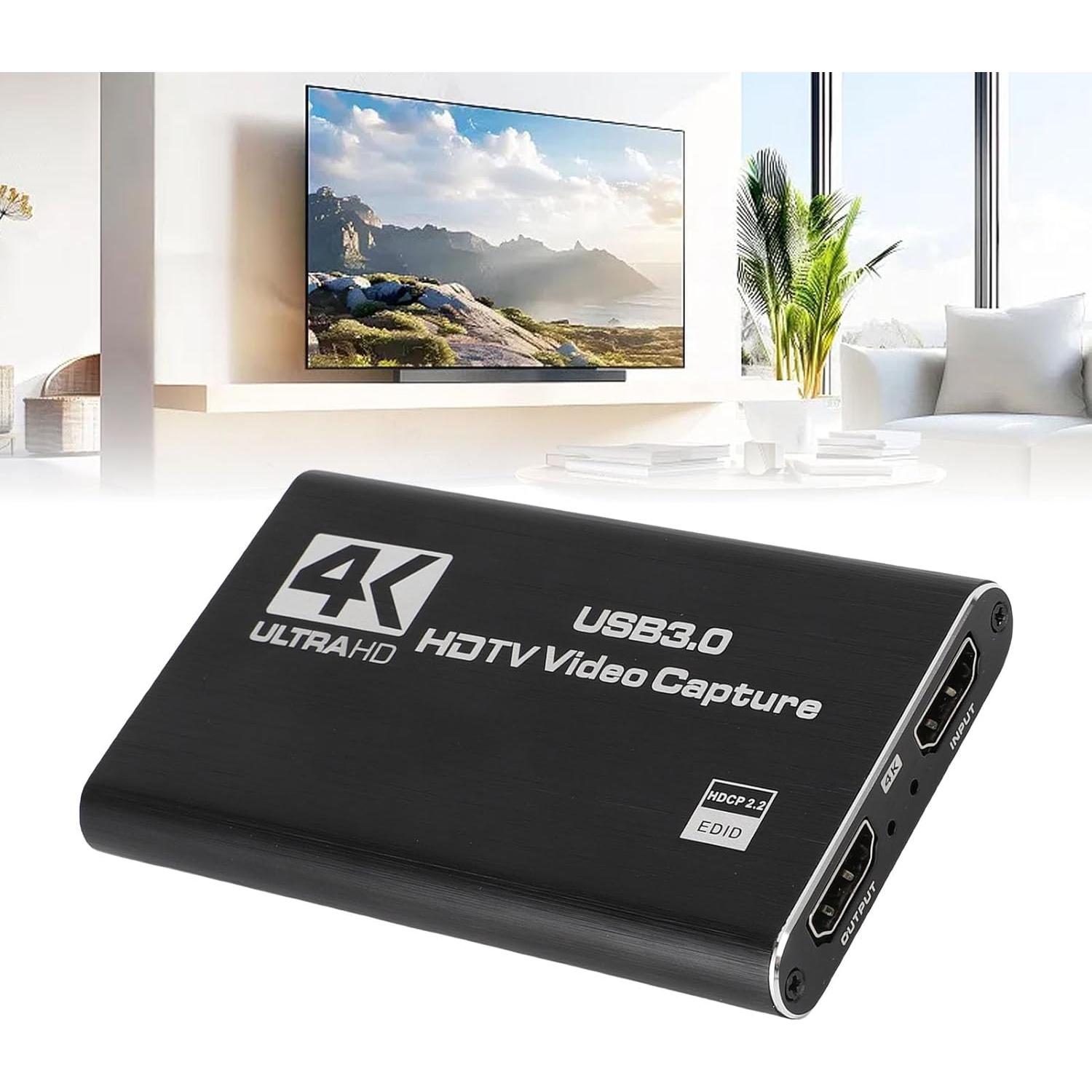 Tarjeta de Captura de Video 4K Bewinner HDMI a USB 3.0 1080P 60FPS