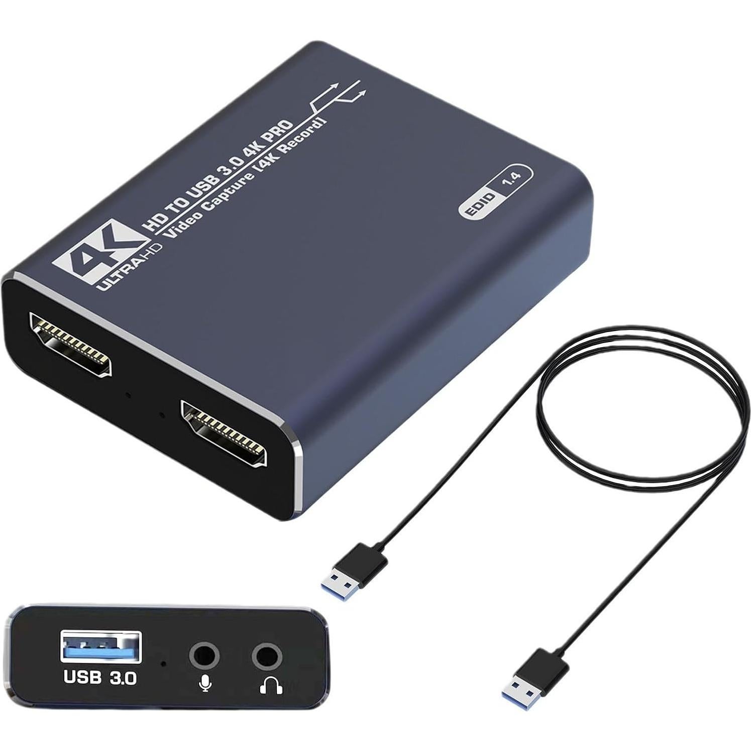 Tarjeta de Captura de Video 4K Goodstumbler HDMI USB3.0