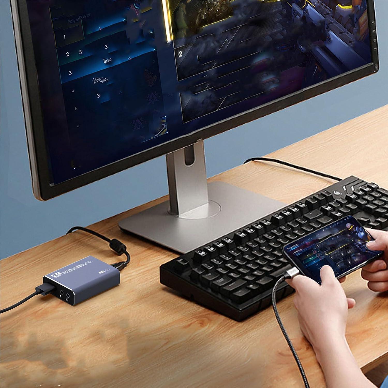 Tarjeta de Captura de Video 4K Goodstumbler HDMI USB3.0