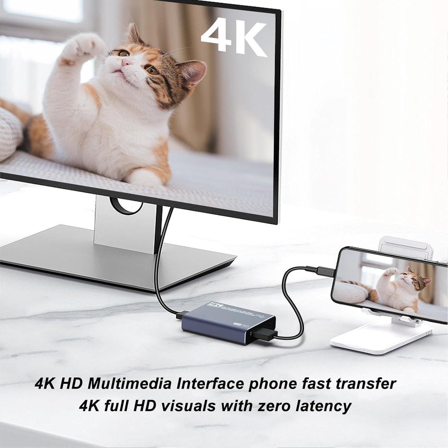 Tarjeta de Captura de Video 4K Goodstumbler HDMI USB3.0