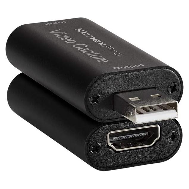 Dongle de Captura de Juegos KanexPro CON-GAMECAP 4K HDMI