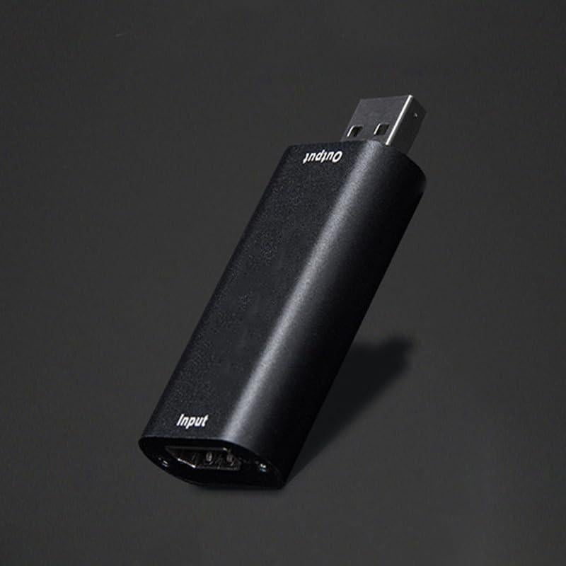 QINGFAN HDMI Capture Card 4K and 1080P to USB2.0 Video Captures Card for Gaming and Streaming with Low Latency