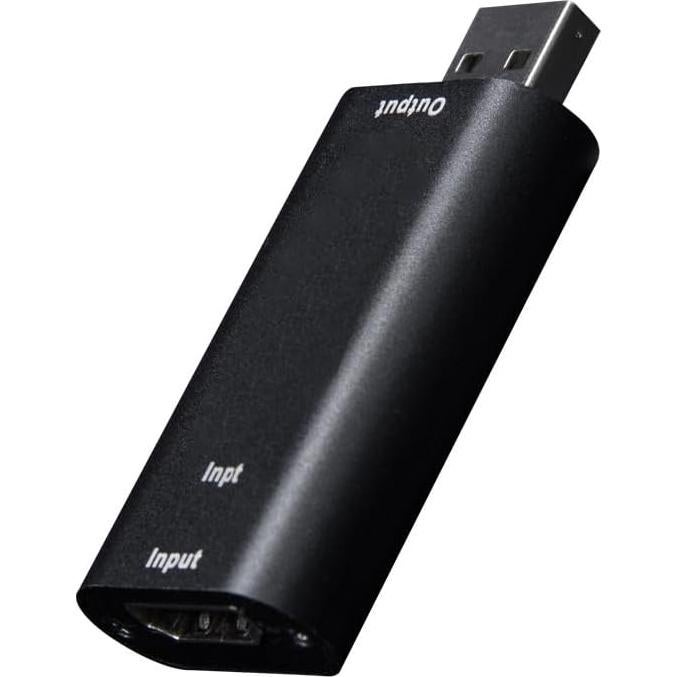 QINGFAN HDMI Capture Card 4K and 1080P to USB2.0 Video Captures Card for Gaming and Streaming with Low Latency