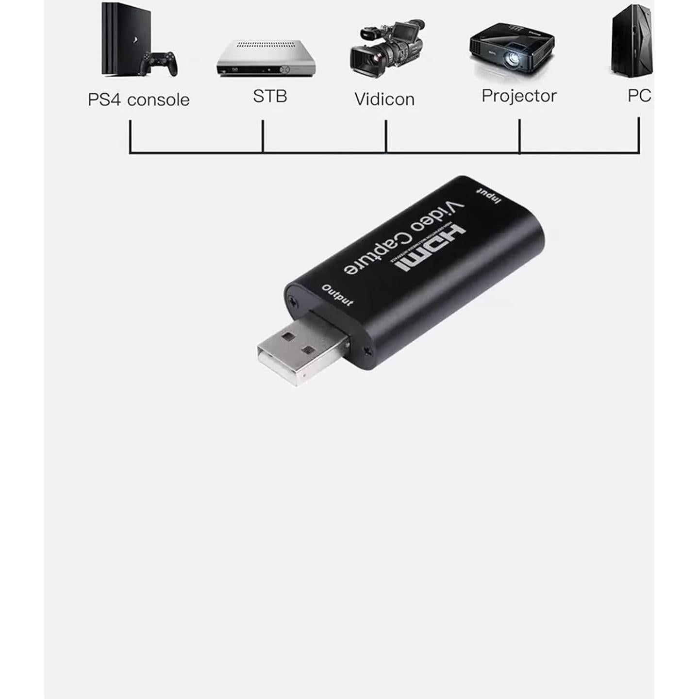 Tarjeta de Captura de Video YXX7XY HDMI USB Tipo C 0.05kg