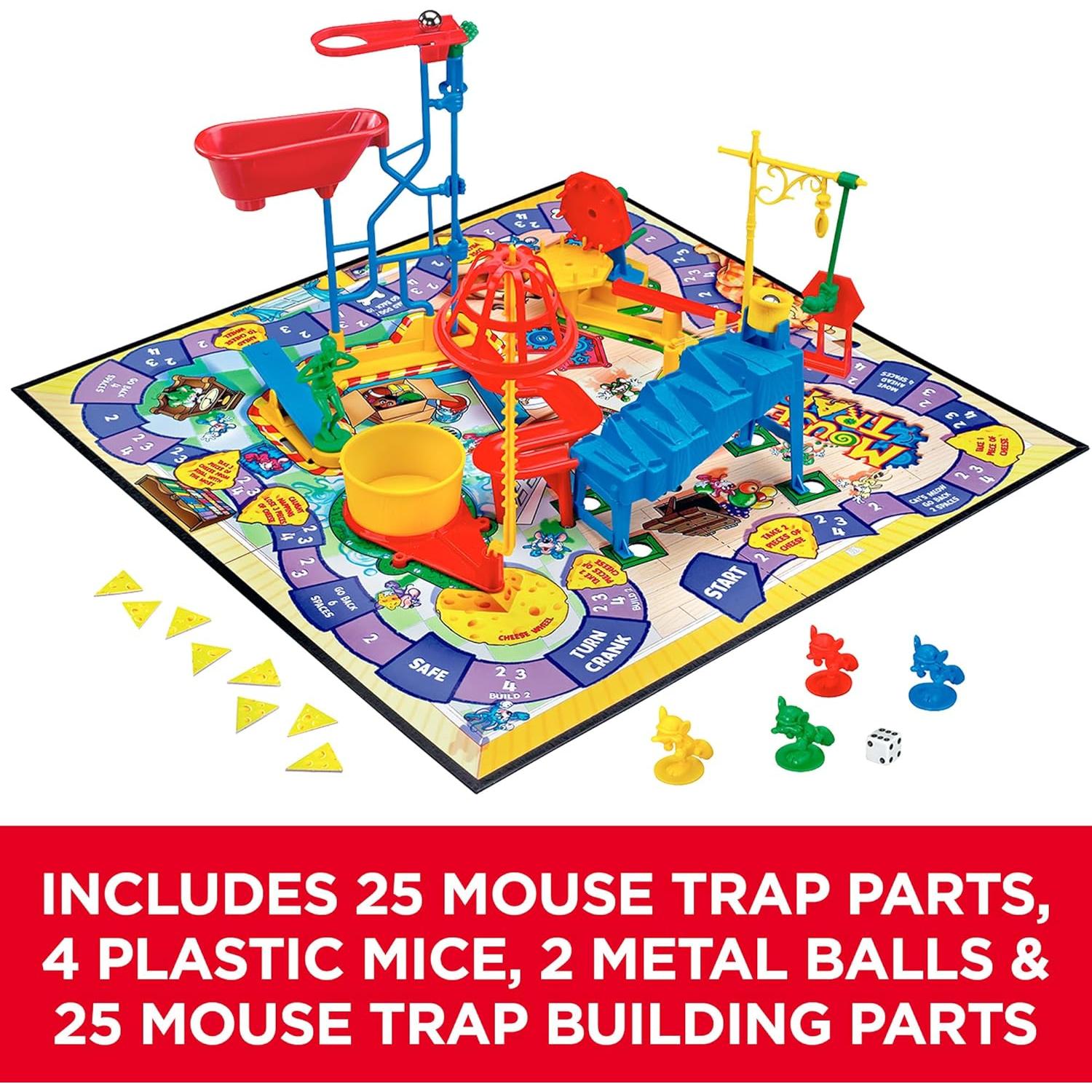Juego de Mesa Hasbro Mouse Trap para Niños 2-4 Jugadores