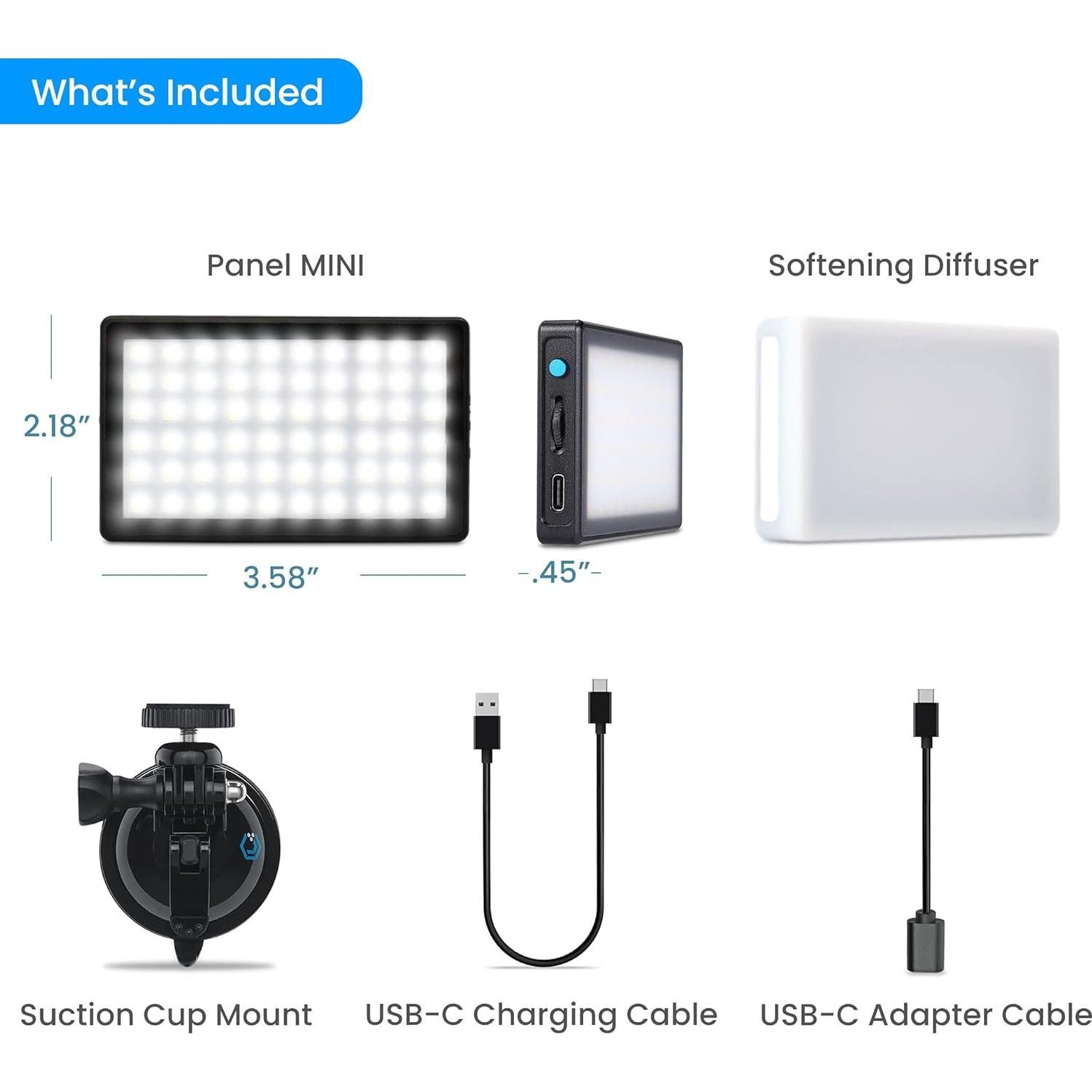 Kit de Iluminación Lume Cube para Videoconferencias y Transmisiones
