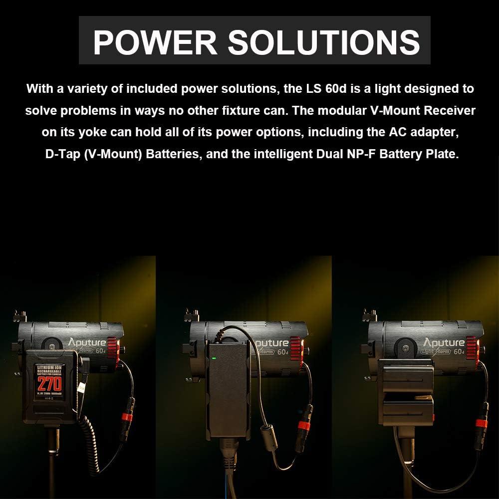 Aputure LS 60D Luz LED Video 60W CRI 95+ Efectos Integrados