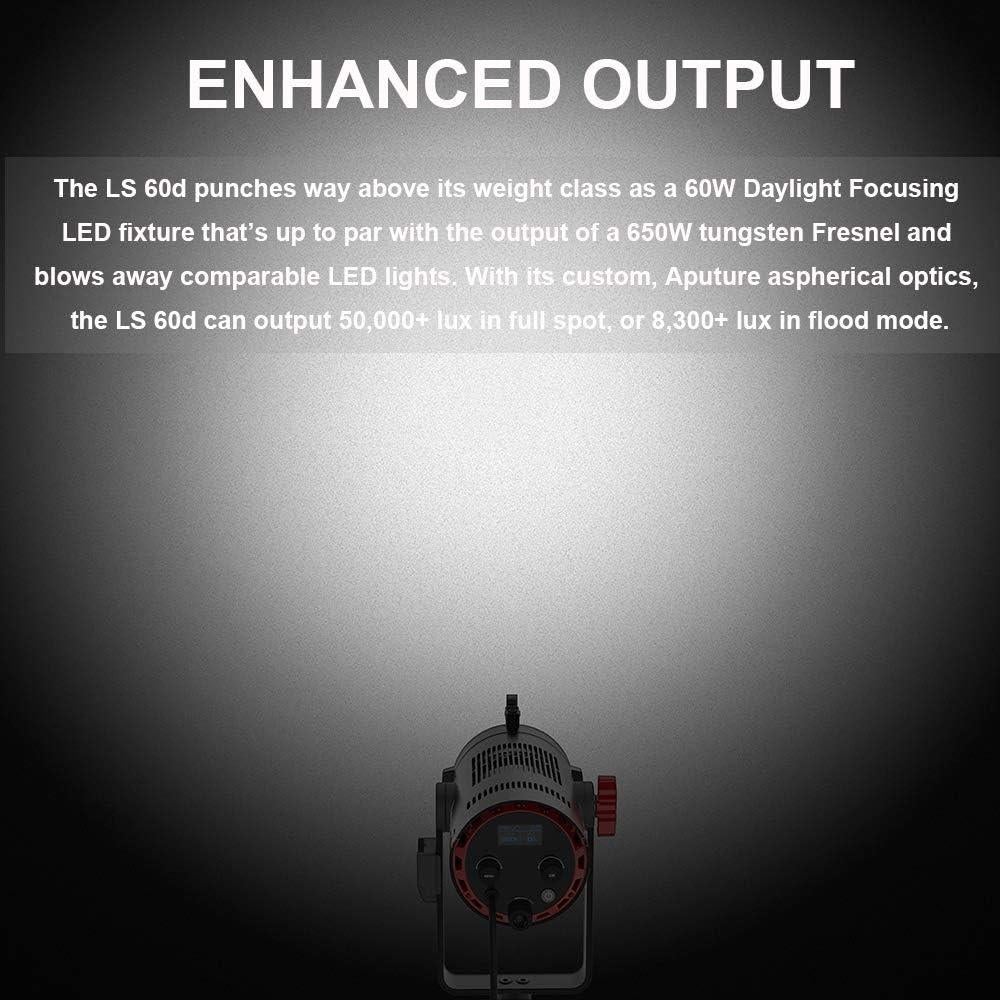 Aputure LS 60D Luz LED Video 60W CRI 95+ Efectos Integrados