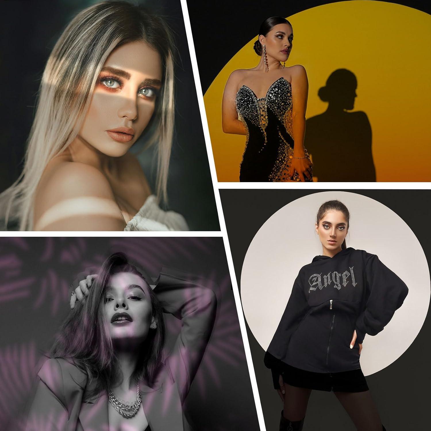 Snoot Óptico Bussi MG06 Max con 40 Gobos y Lente 36°