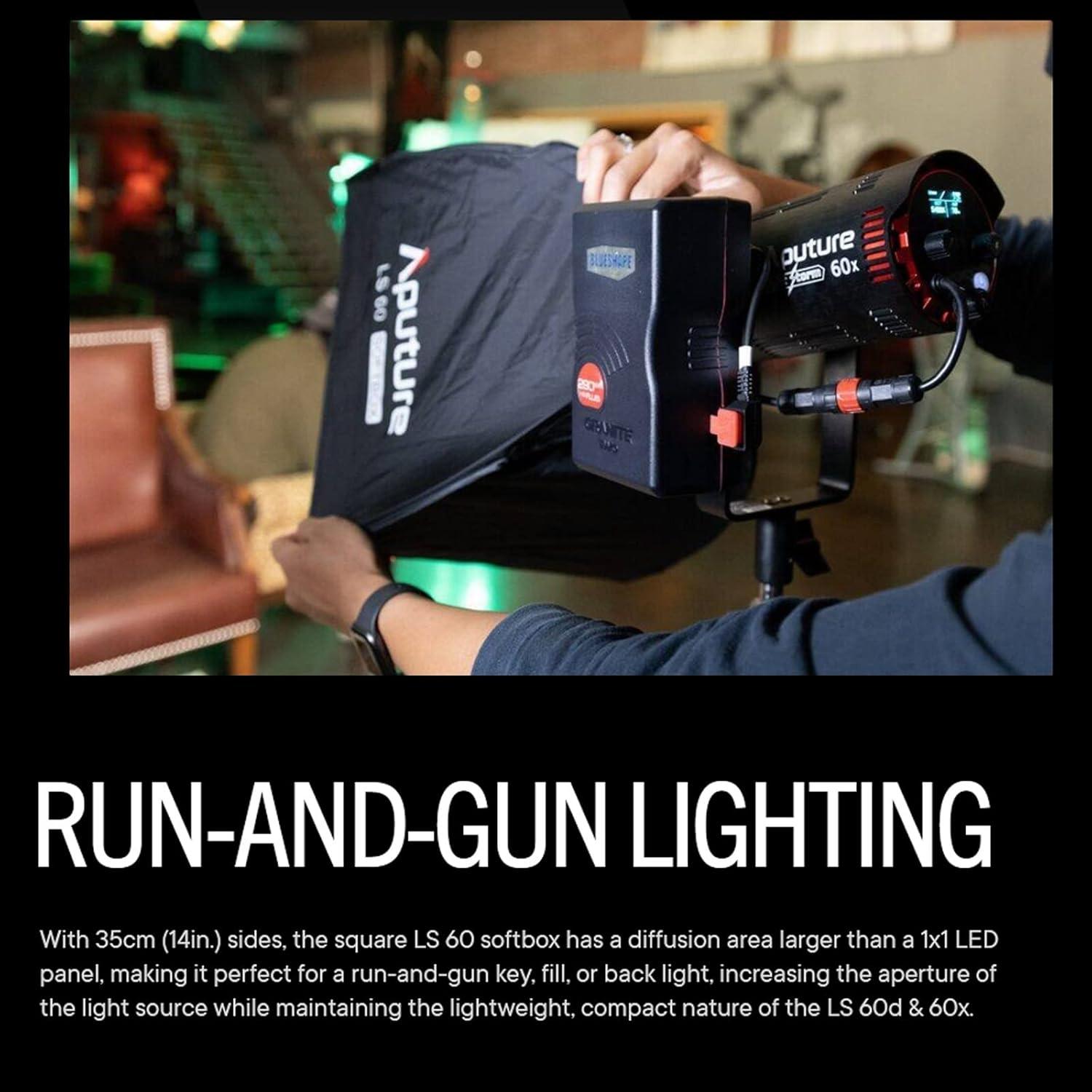 LS 60 Softbox for Aputure LS 60D and Aputure LS 60X Led Video Light LS 60 Softbox