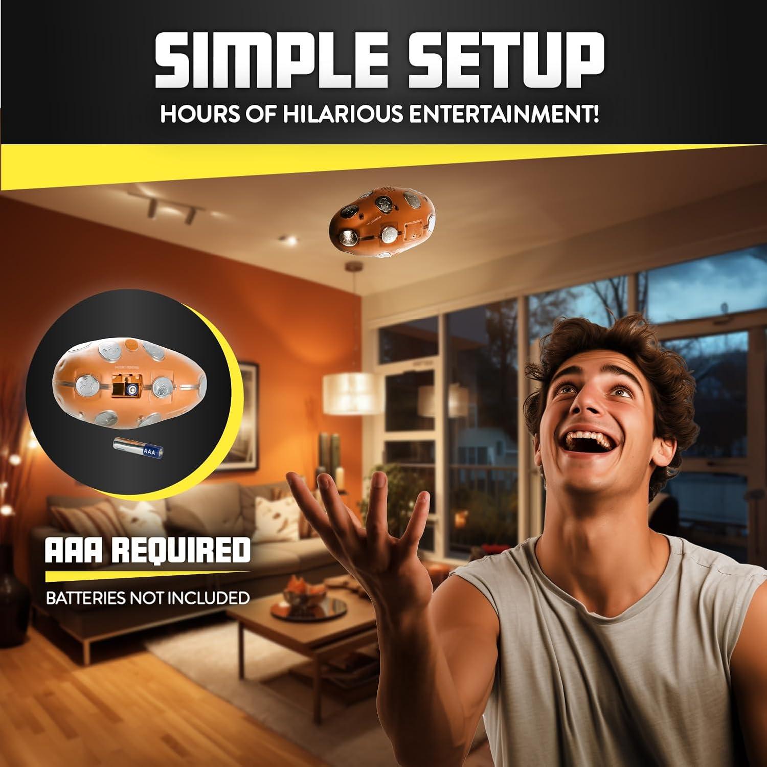 Juego de Fiesta Shocktato Lightning Reaction - Electrificante