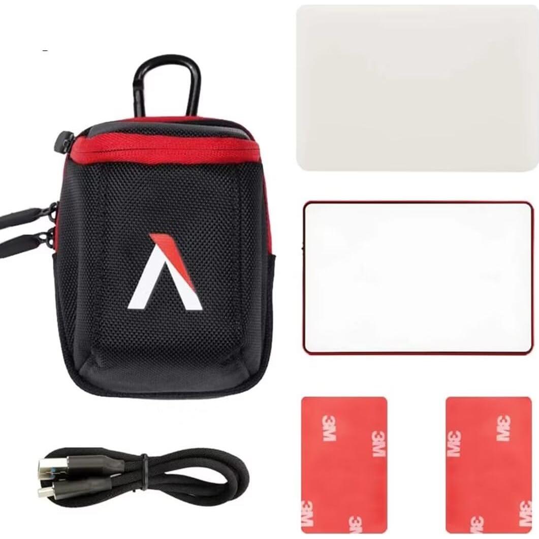 Amaran MC RGBWW LED On Camera Light Portable Photography Light TLCI/CRI 96+ RGB 0-360 Full Color 3200-6500K Adjustable 0-100% Stepless Dimming with Magnet Adsorption Function,Wireless Charging