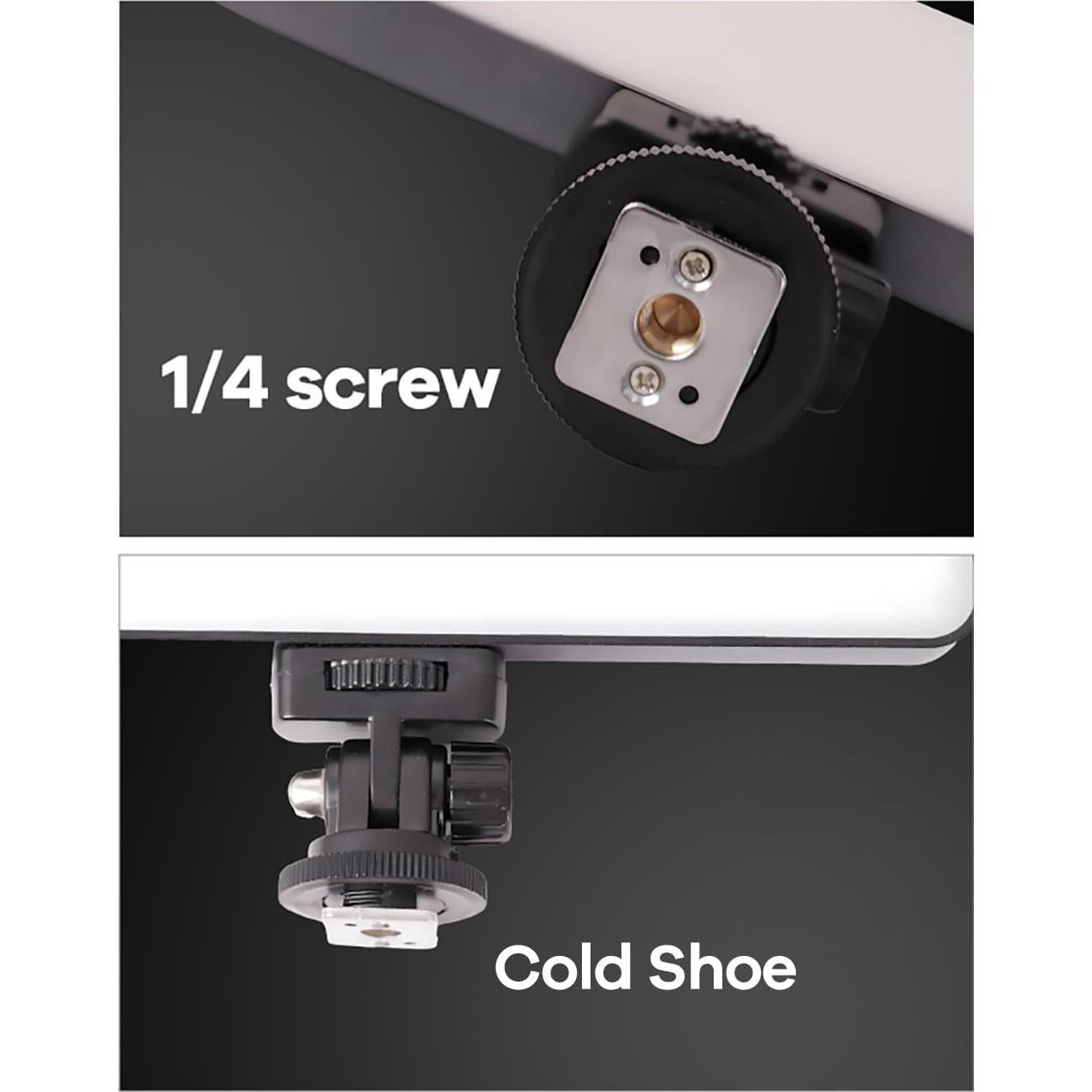 Luz de Video LED HIOUME Regulable 4000mAh 240 Perlas CRI>95