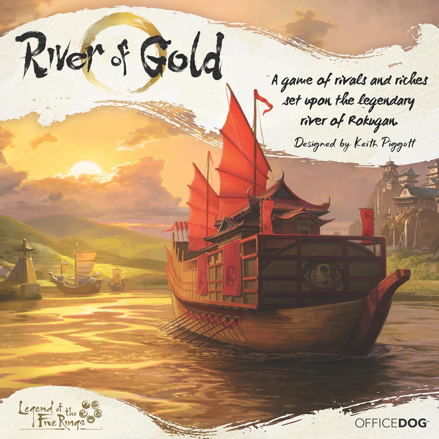 Juego de Mesa Río de Oro - Asmodee, Estrategia 2-4 Jugadores