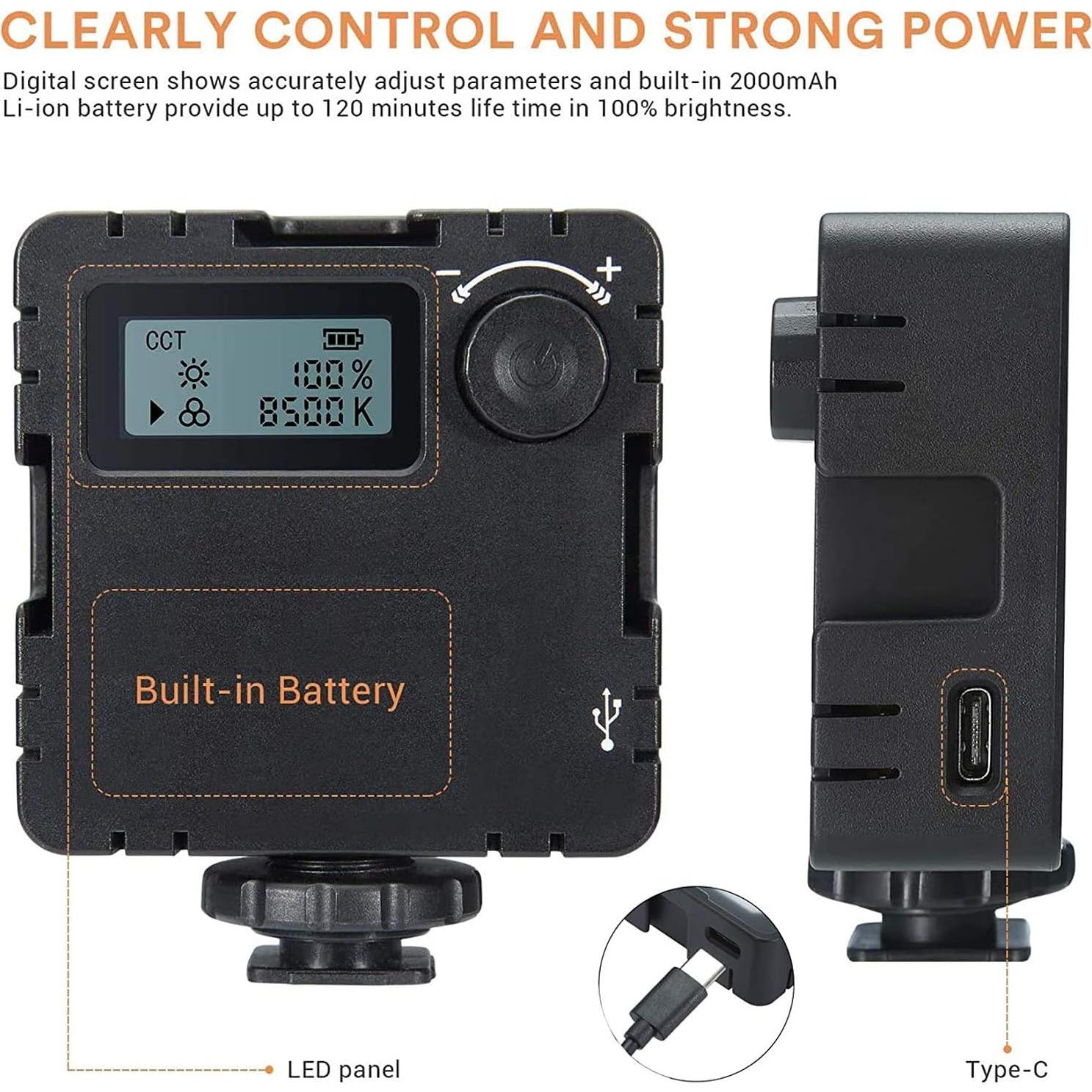 Kit de Iluminación LED para Videoconferencias FLASHOOT CL-36