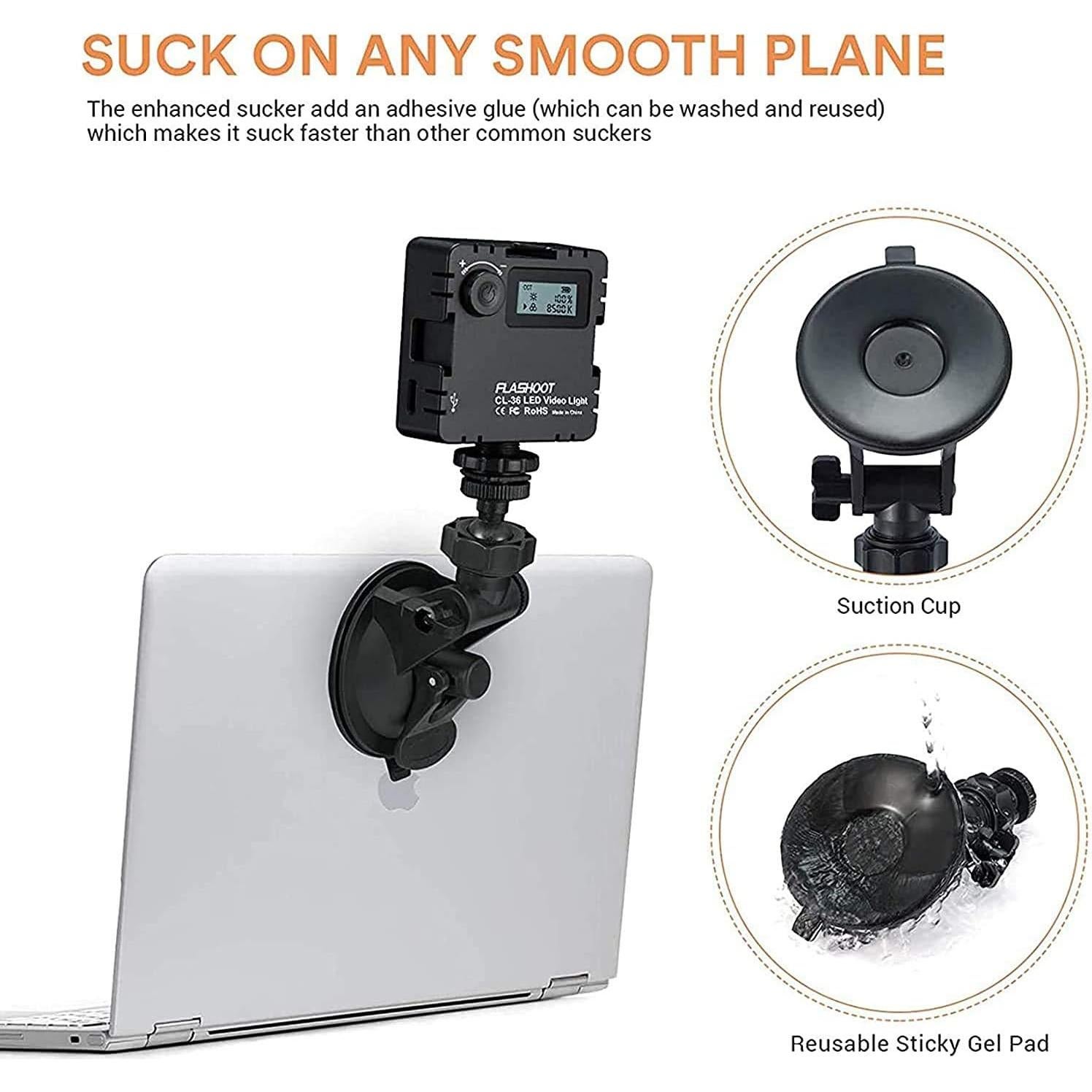 Kit de Iluminación LED para Videoconferencias FLASHOOT CL-36