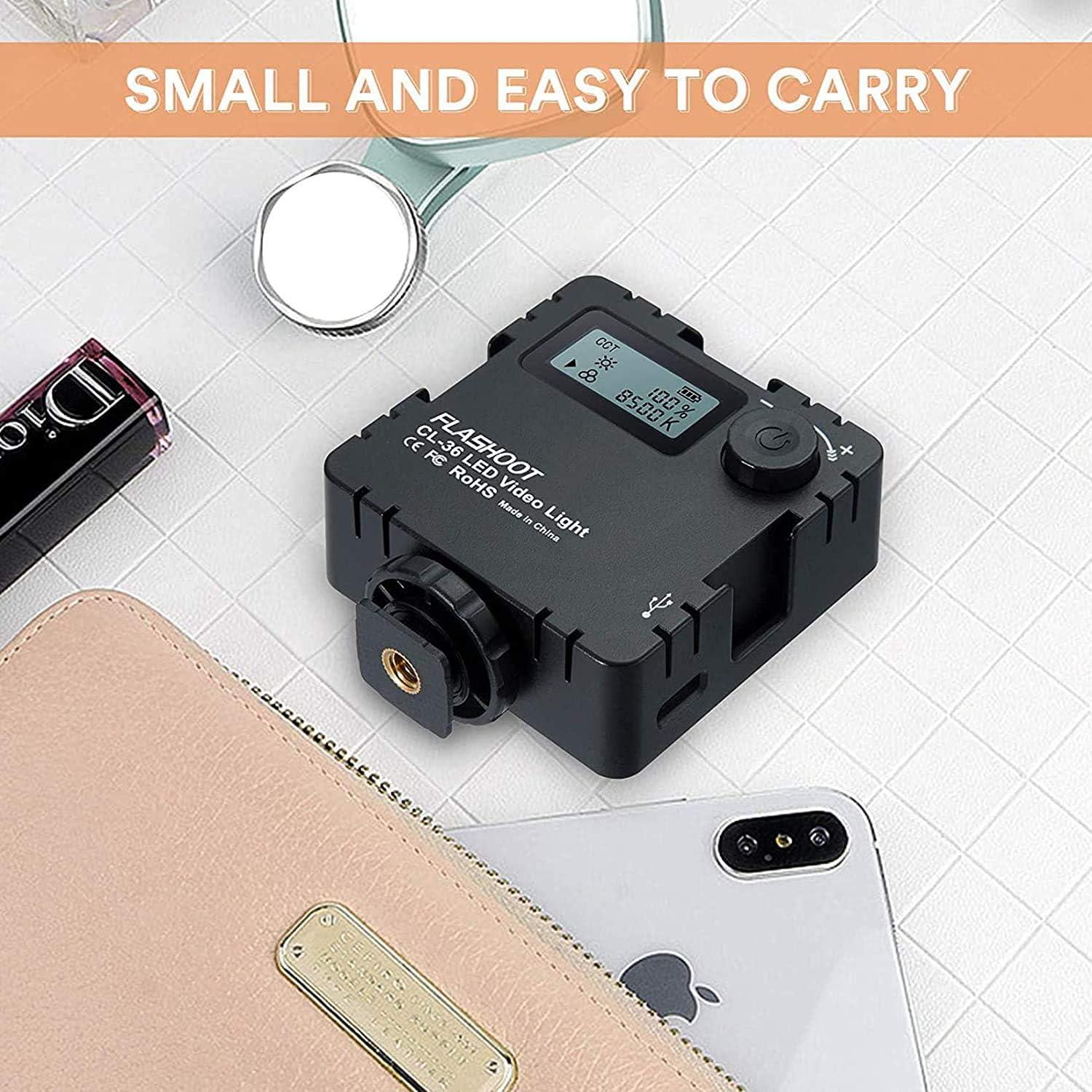 Kit de Iluminación LED para Videoconferencias FLASHOOT CL-36