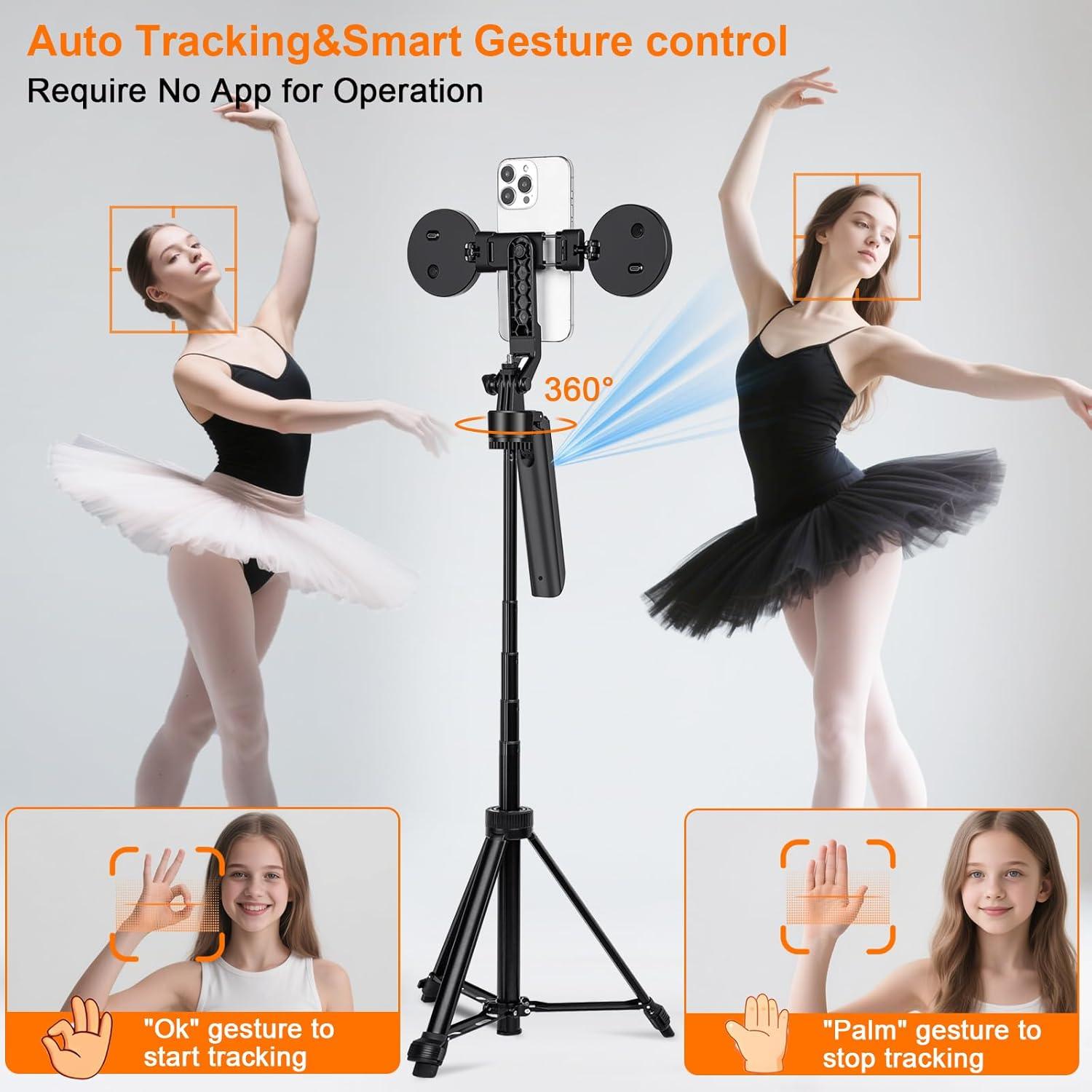 Kit de Vlogging Litchitech C19 con Trípode 180 cm, Micrófono y Luz