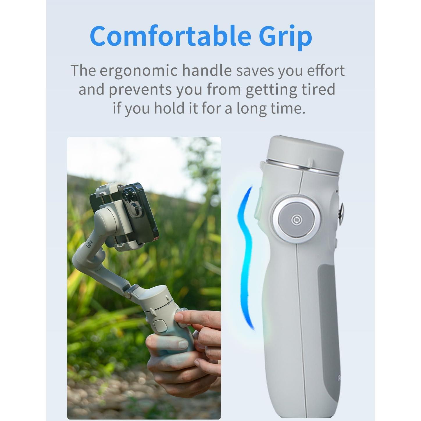 Gimbal Estabilizador FeiyuTech VB 4SE con Módulo de Luz