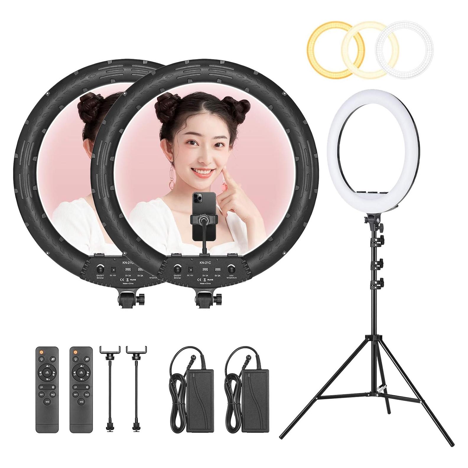 Anillo de Luz AMBITFUL RL-480 45cm 60W 3000-6000K LED