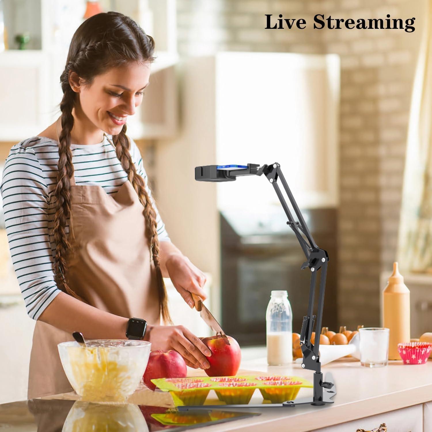 Soporte de Teléfono con Luz LED MLSAC MC-01 Ajustable