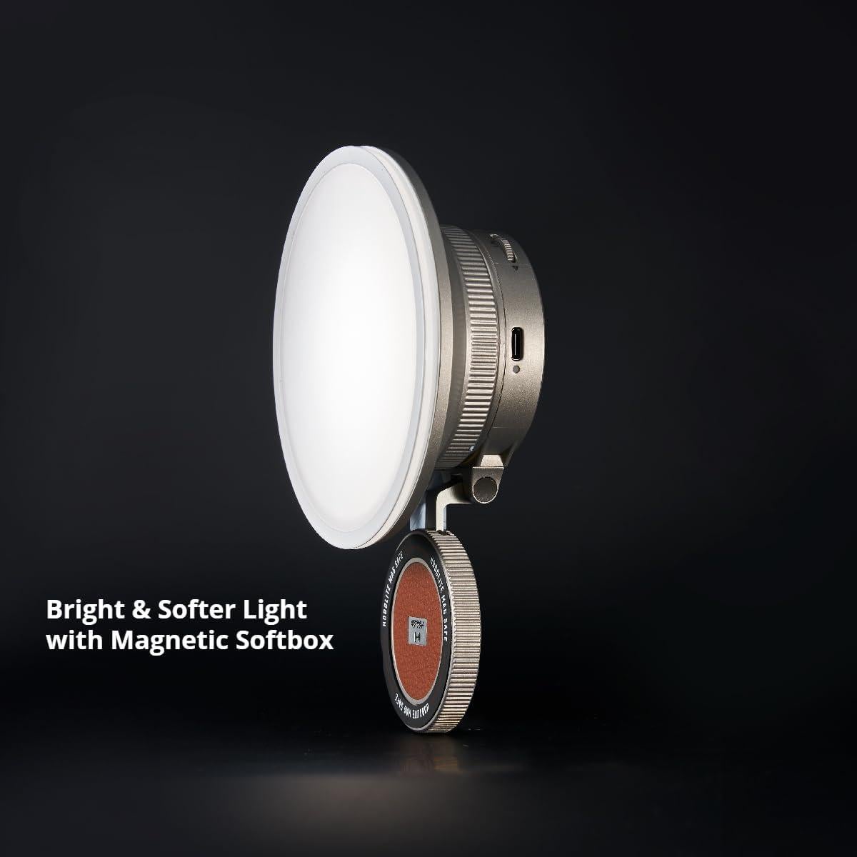 Kit de Viaje Luz Selfie Magnética Harlowe Sol 5 2700-6500K