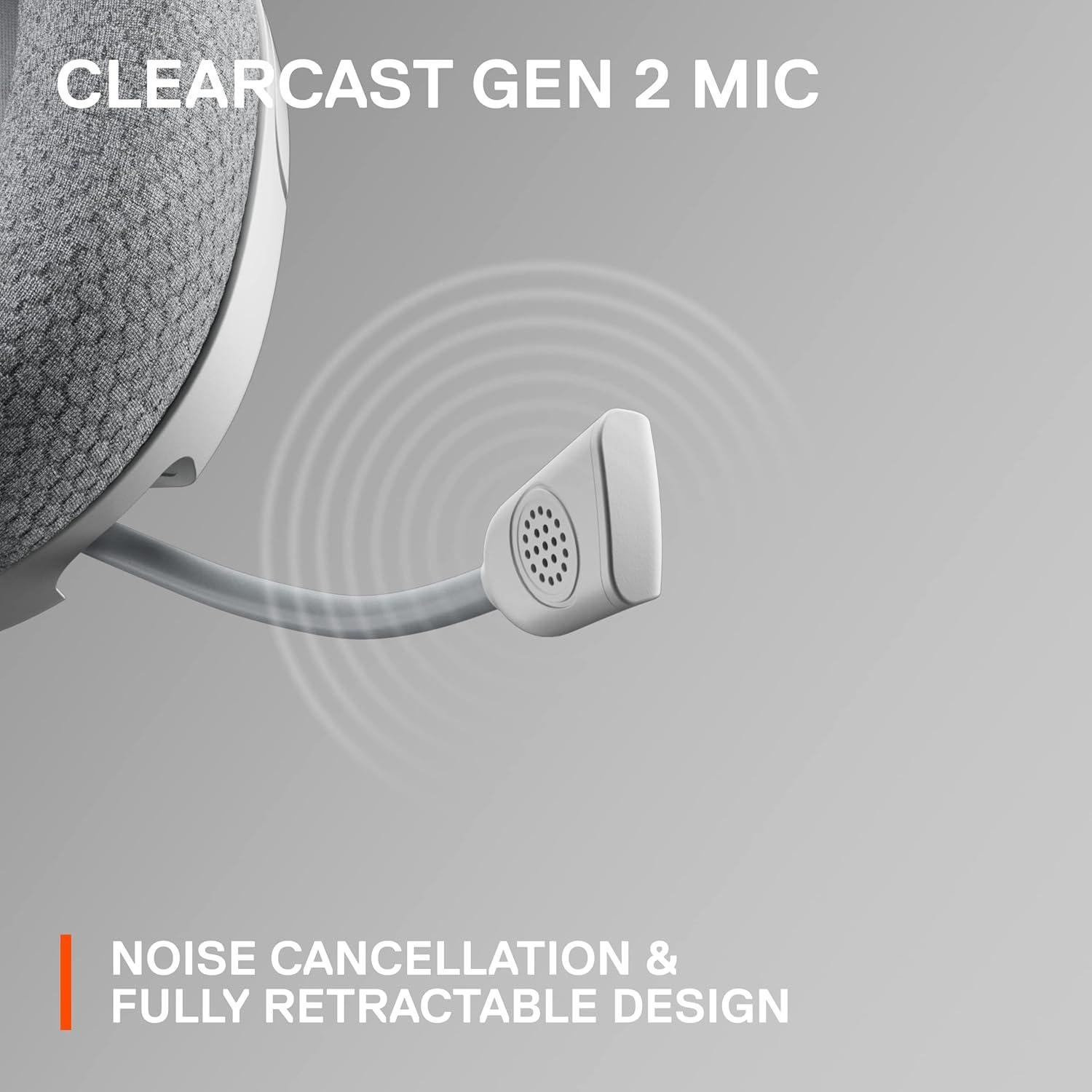 Auriculares Gaming SteelSeries Arctis Nova 1 - Audio 360° - Blanco