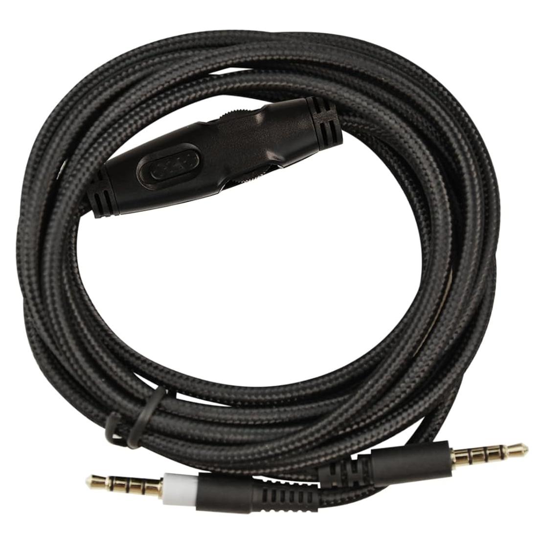 Cable de audio auxiliar Flylin 2M 3.5mm para auriculares Kingston Hyper Cloud