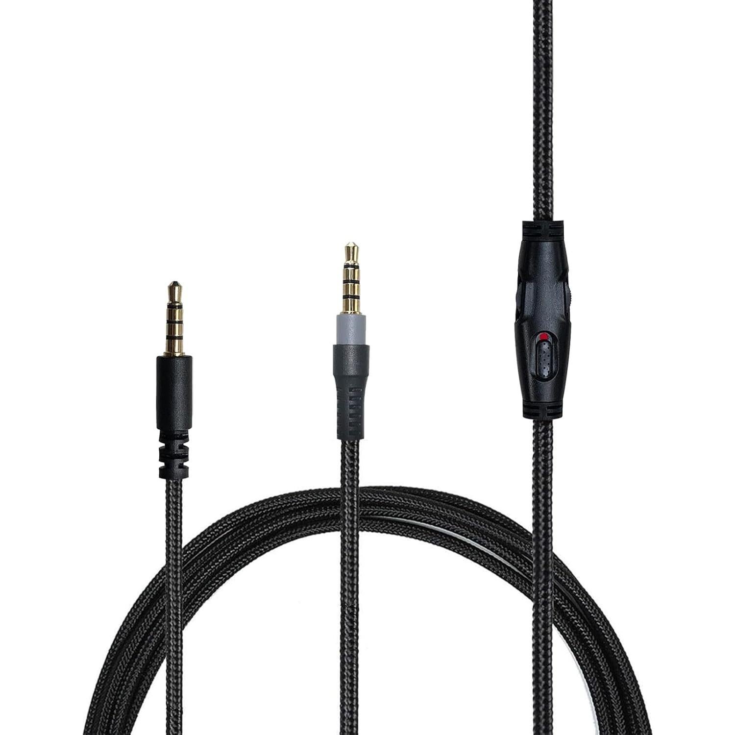 Cable de audio auxiliar Flylin 2M 3.5mm para auriculares Kingston Hyper Cloud