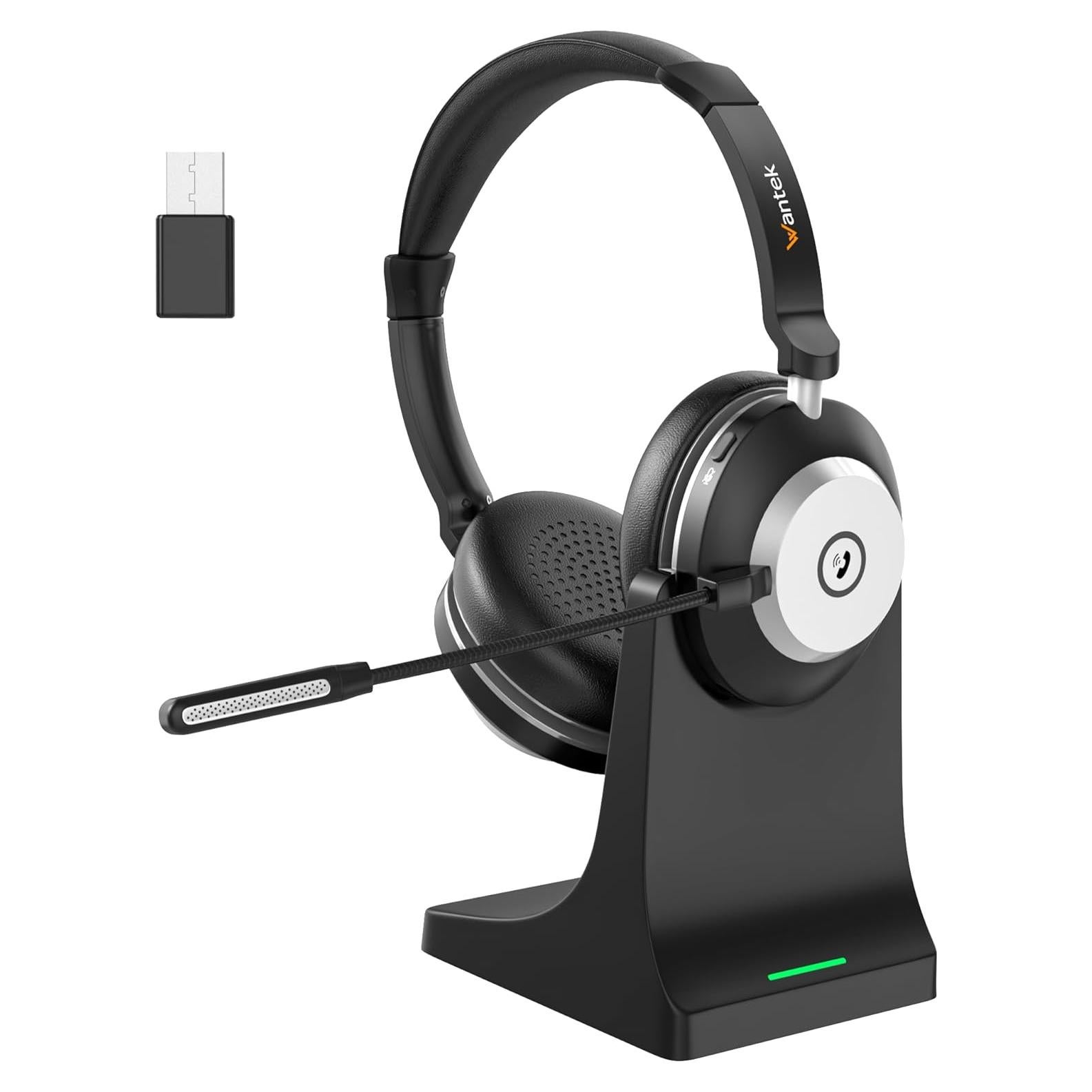 Auriculares Inalámbricos Wantek BTC con Micrófono - 50H Batería