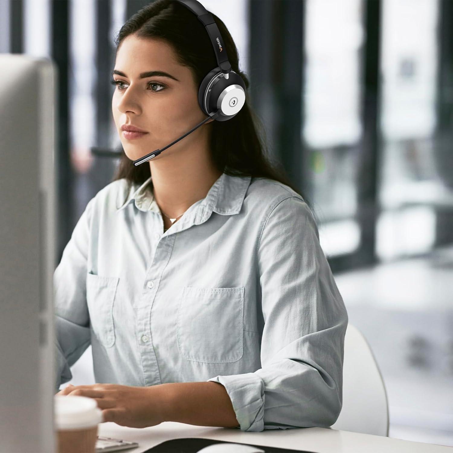 Auriculares Inalámbricos Wantek BTC con Micrófono - 50H Batería