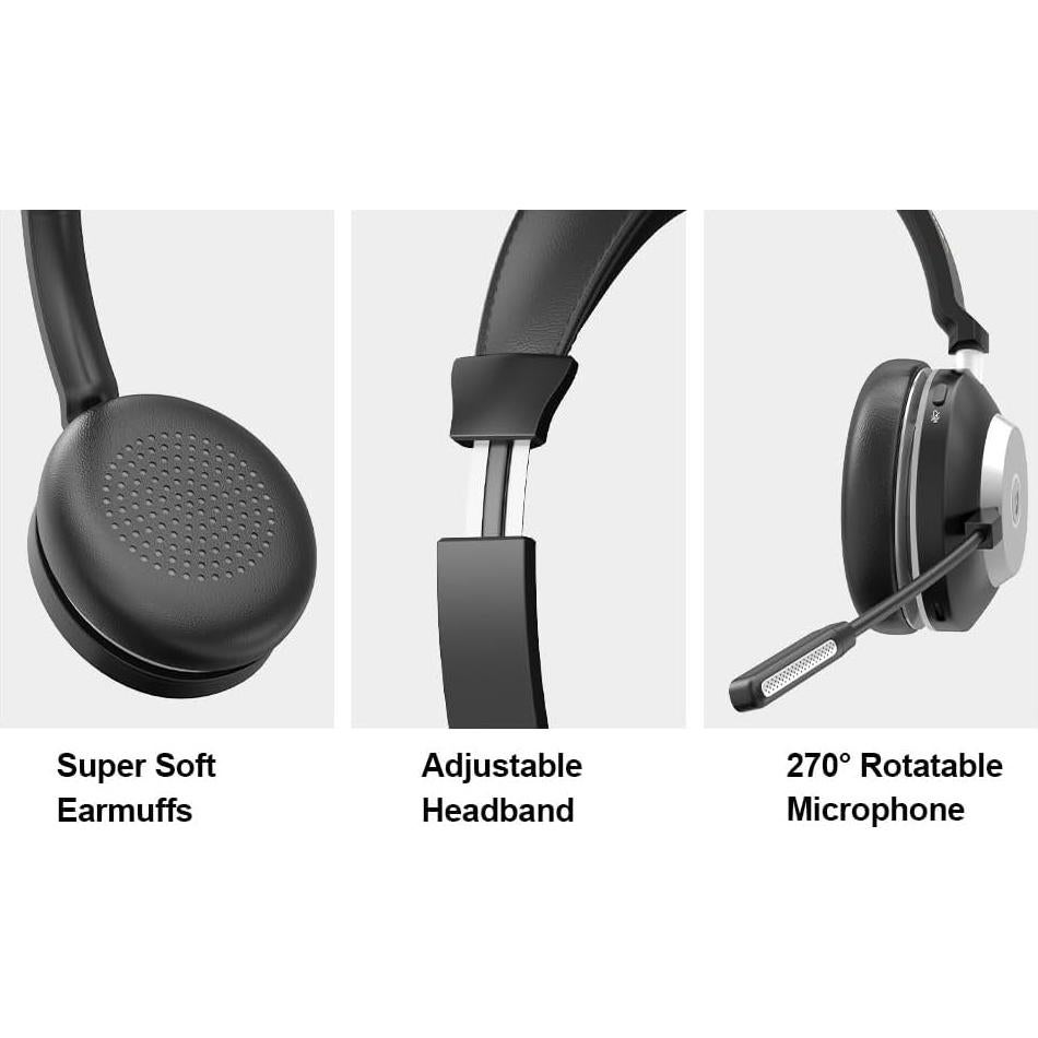 Auriculares Inalámbricos Wantek BTC con Micrófono - 50H Batería