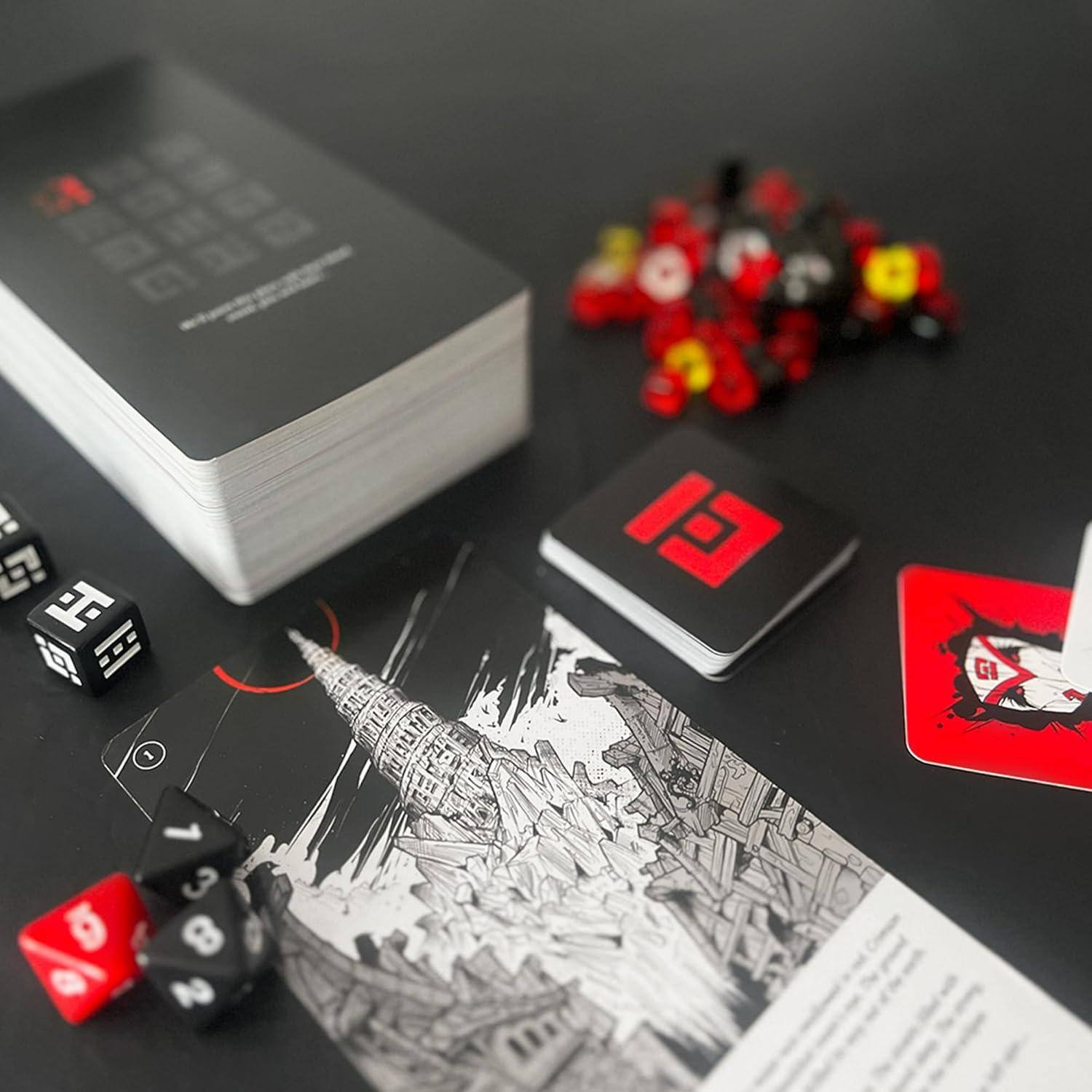 Juego de Cartas Spire's End - Favro Ventures - 1-2 Jugadores